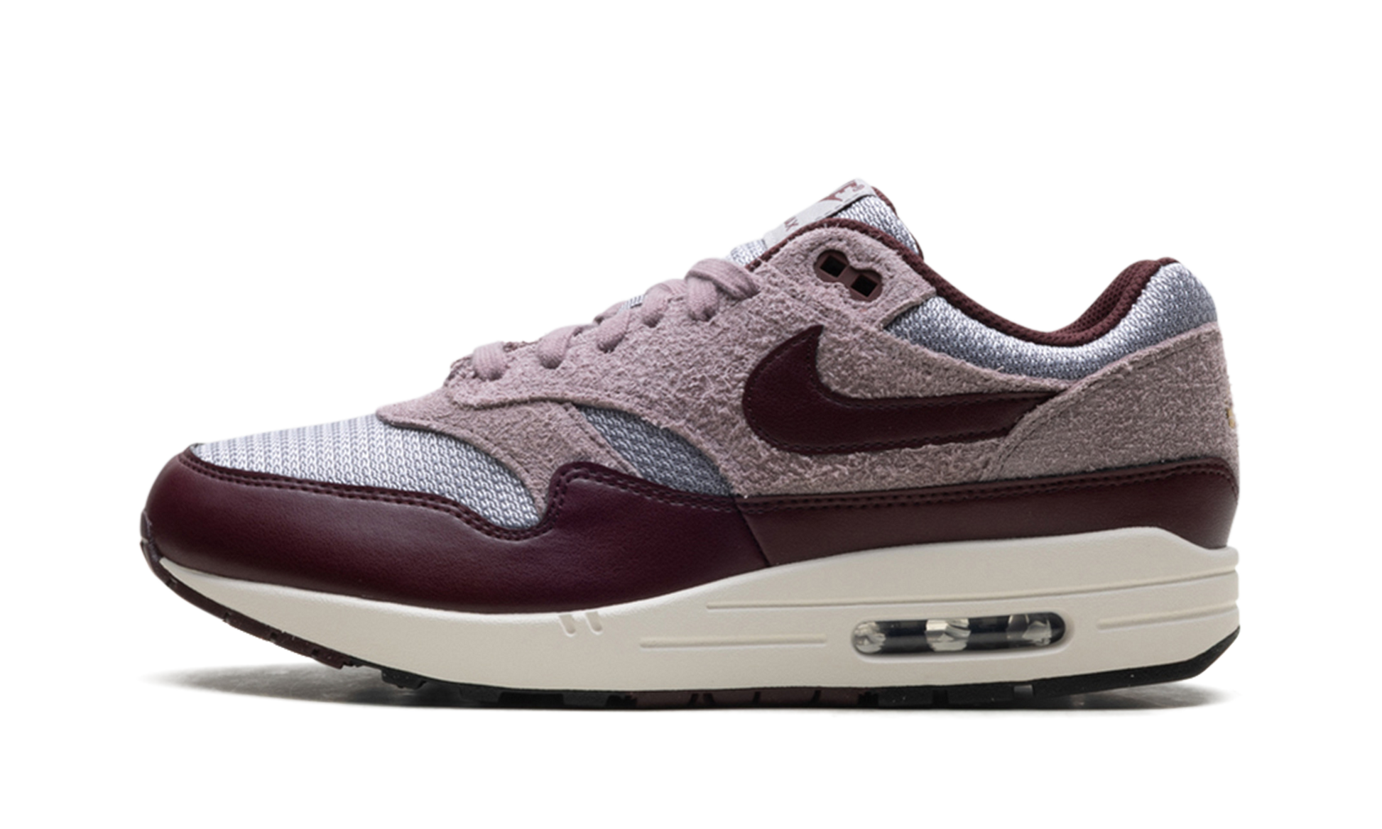 Air Max 1 Ess Prm "cement Grey/burgundy Crush" - 1