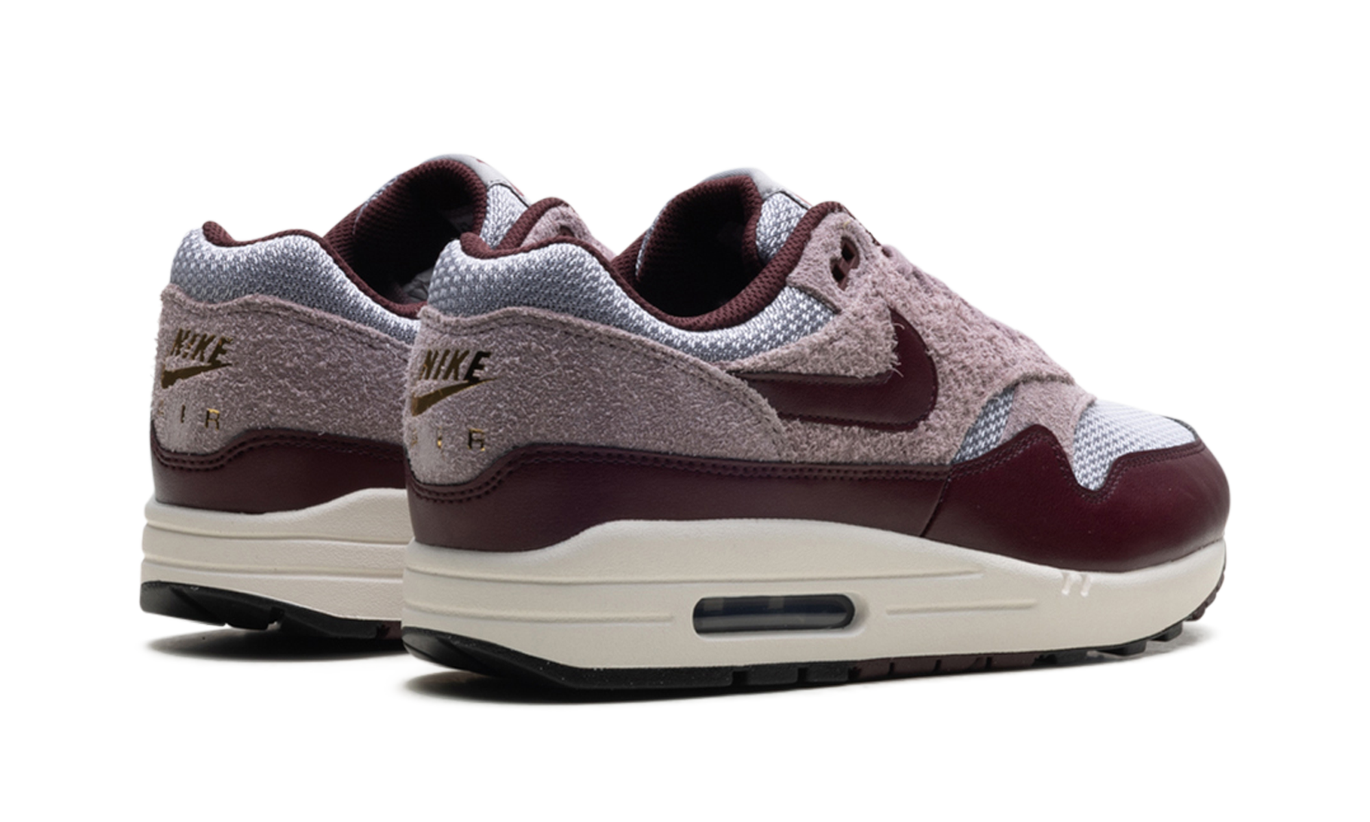 Air Max 1 Ess Prm "cement Grey/burgundy Crush" - 3