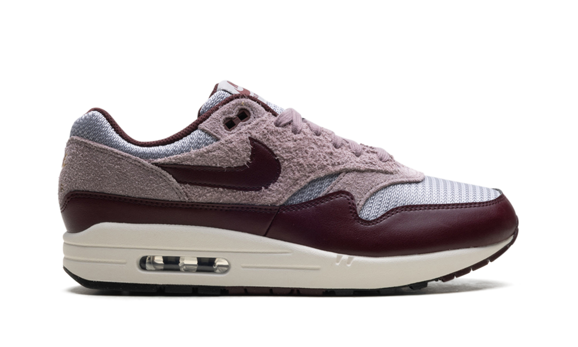 Air Max 1 Ess Prm "cement Grey/burgundy Crush" - 6