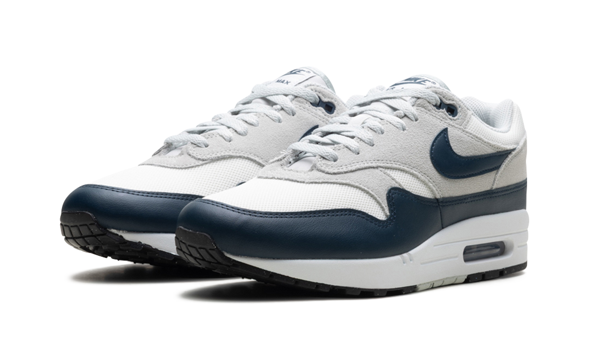 Air Max 1 Essential "summit White/armory Navy-light Silver" - 2