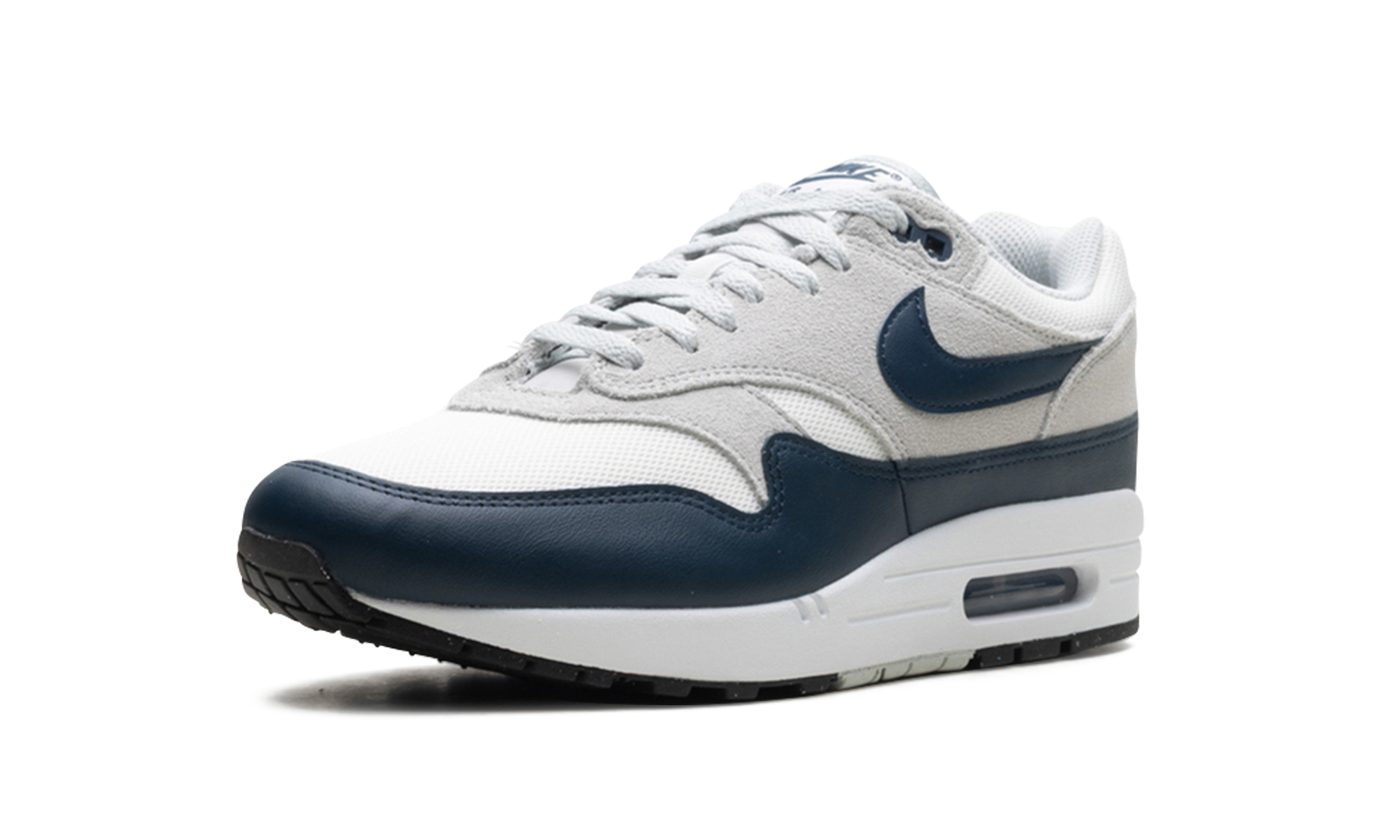 Air Max 1 Essential "summit White/armory Navy-light Silver" - 4