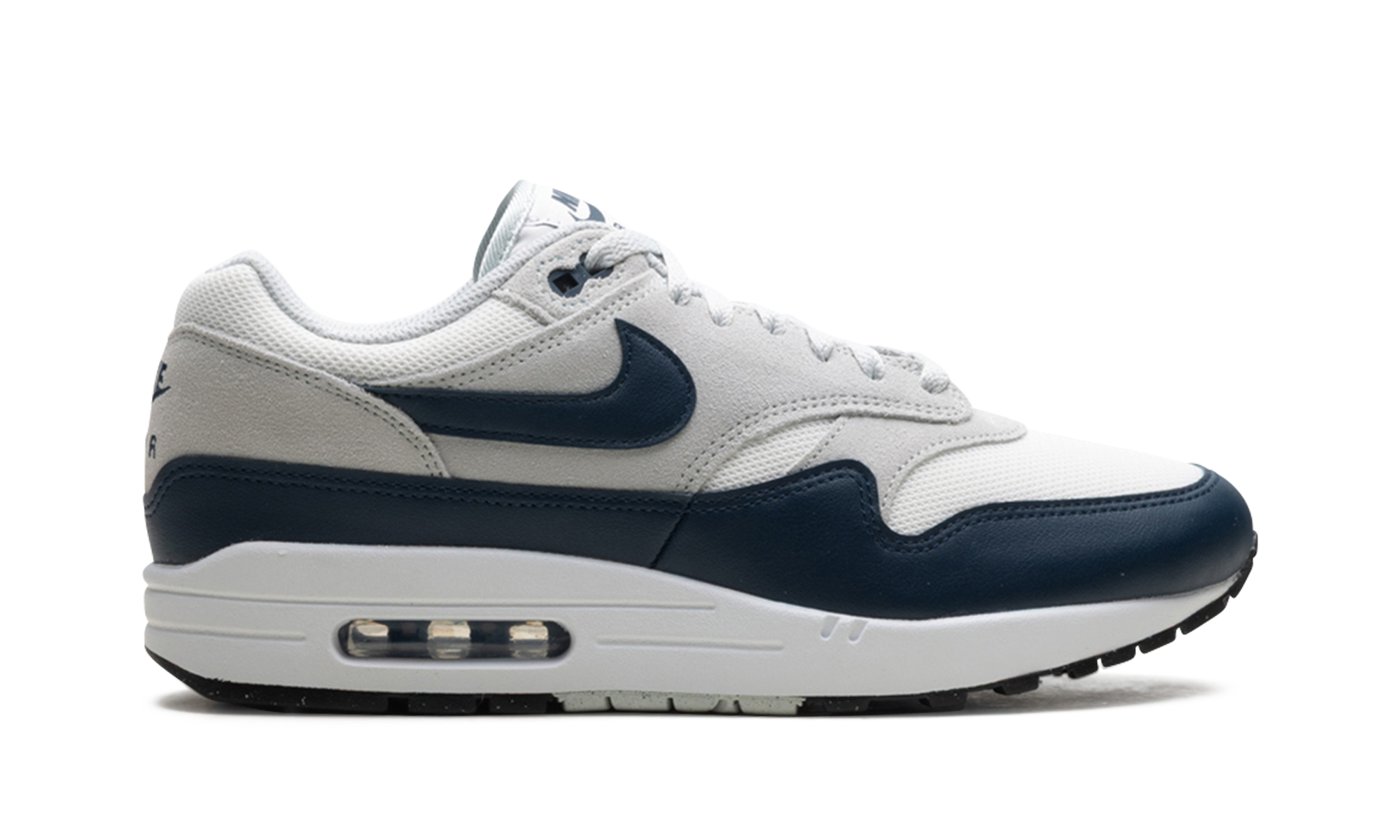 Air Max 1 Essential "summit White/armory Navy-light Silver" - 6