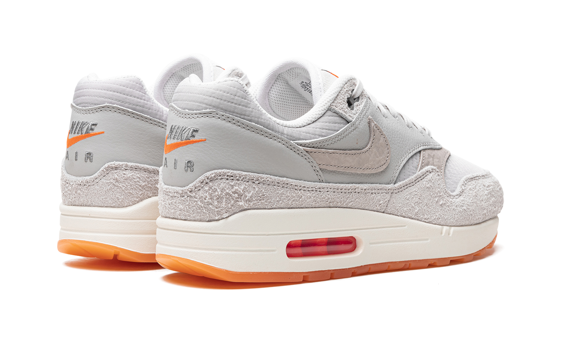 Air Max 1 "light Iron Ore / Total Orange" - 3