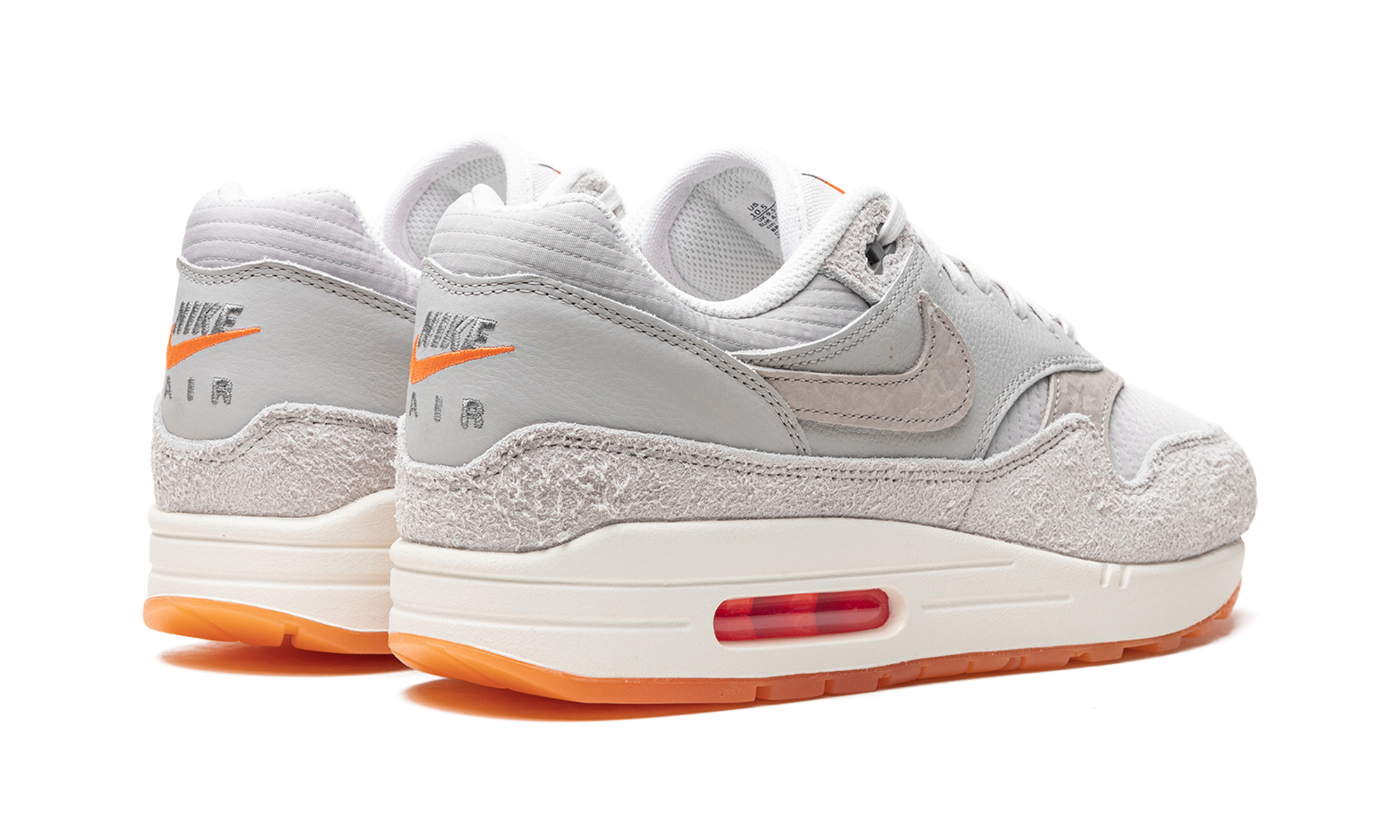 Air Max 1 "light Iron Ore / Total Orange" - 3