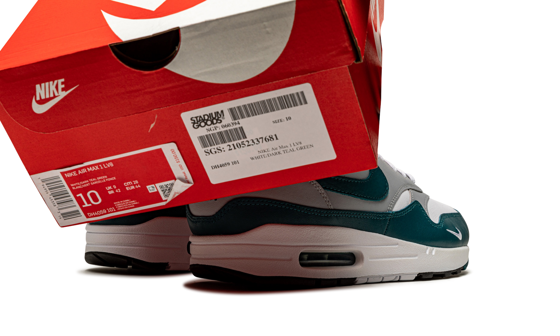 Air Max 1 Lv8 "dark Teal Green" - 8