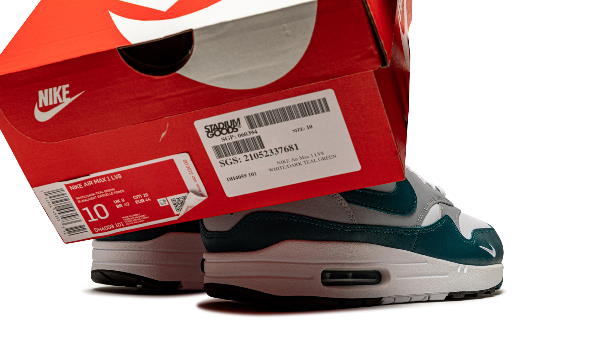 Air Max 1 Lv8 "dark Teal Green" - 8