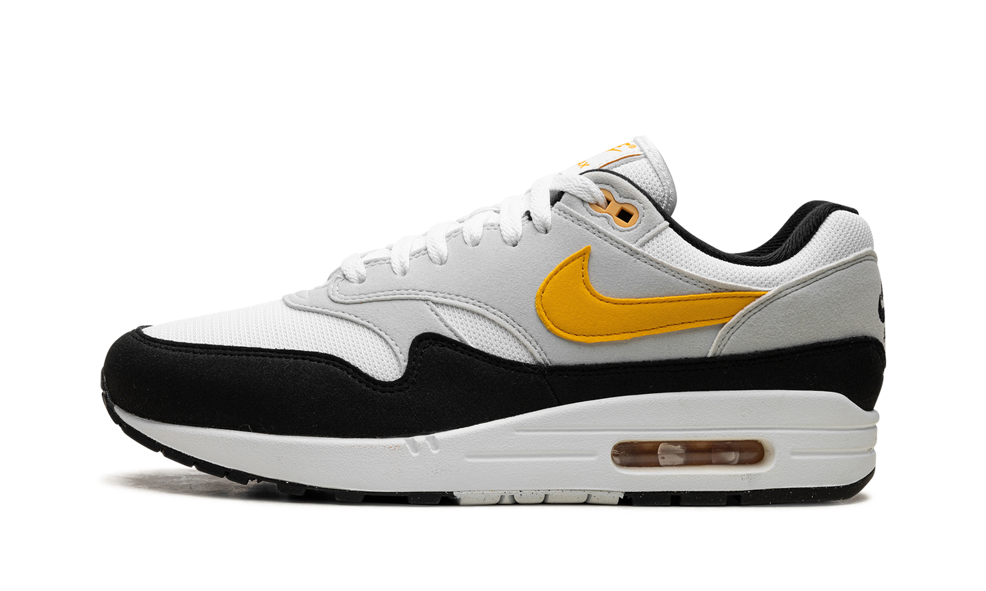 Air Max 1 "white / University Gold / Black" - 1