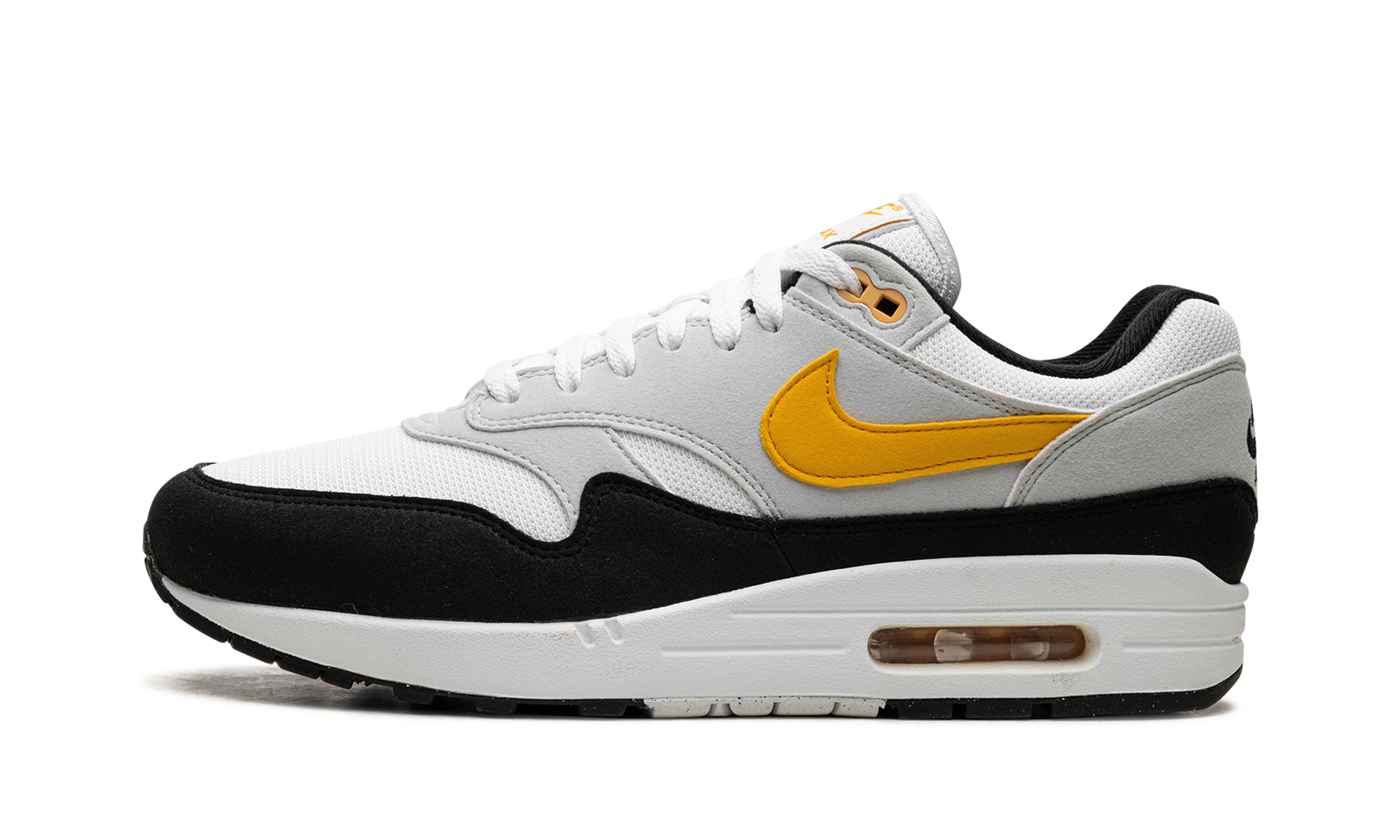 Air Max 1 "white / University Gold / Black" - 1