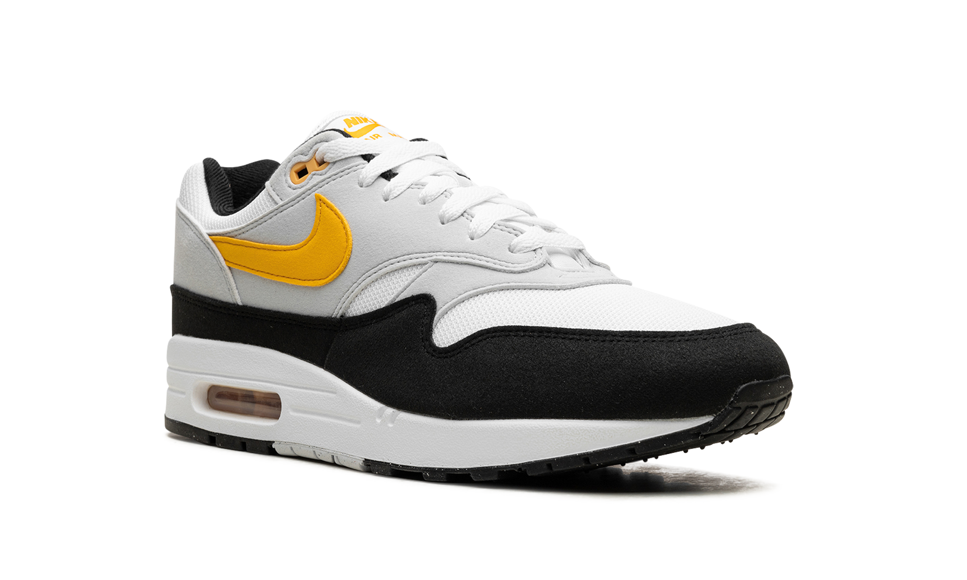 Air Max 1 "white / University Gold / Black" - 7
