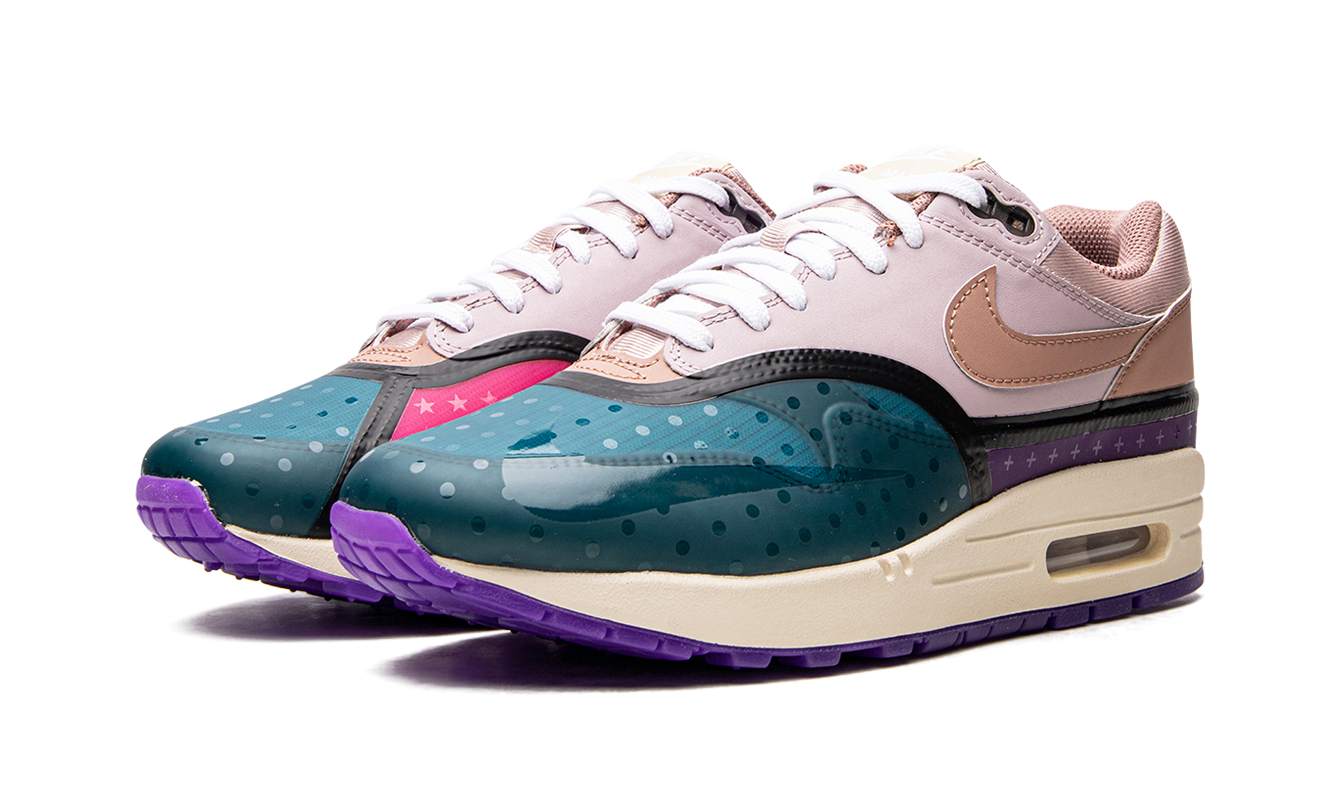 Air Max 1 () Wmns "plum Fog Fossil Rose" - 2