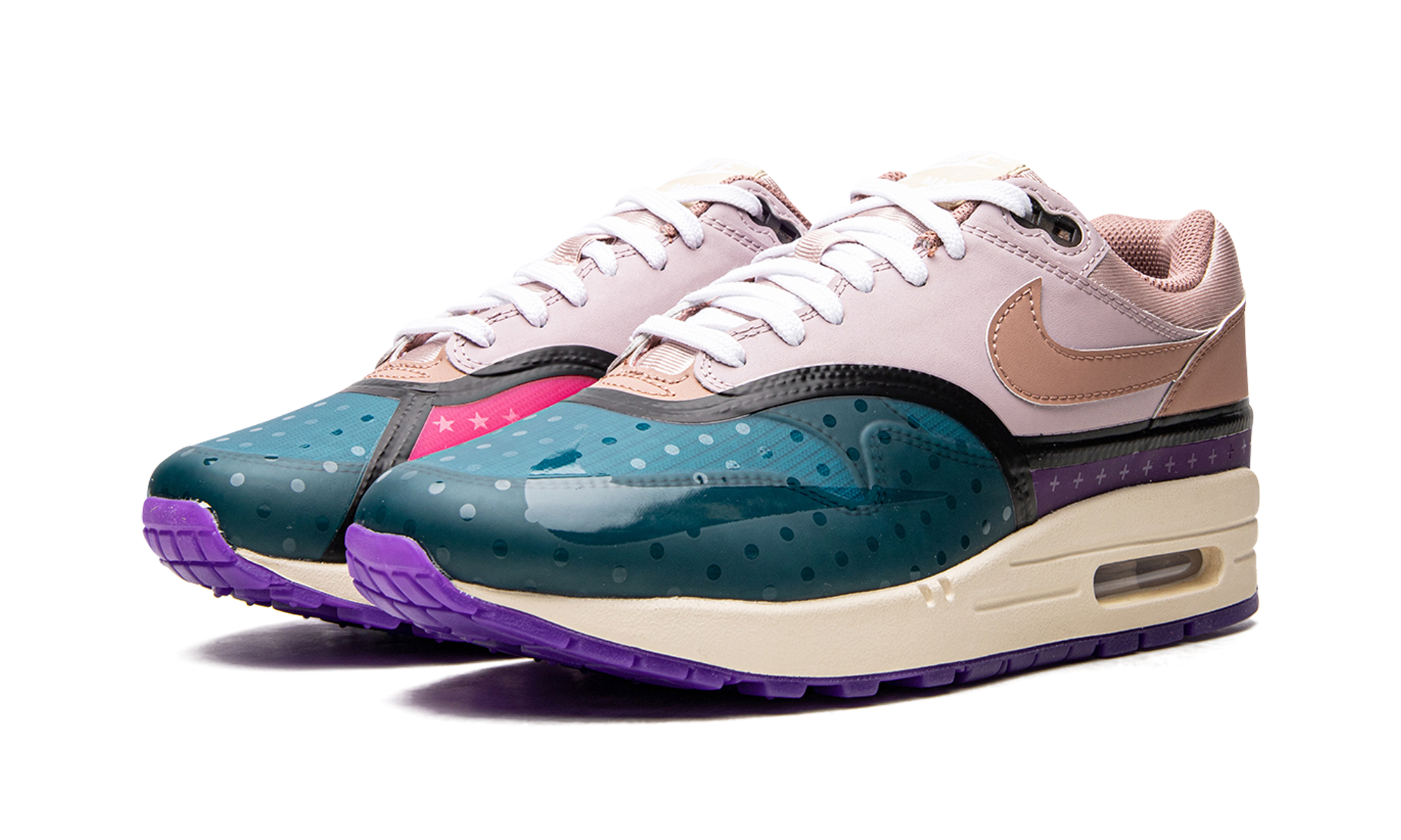 Air Max 1 () Wmns "plum Fog Fossil Rose" - 2