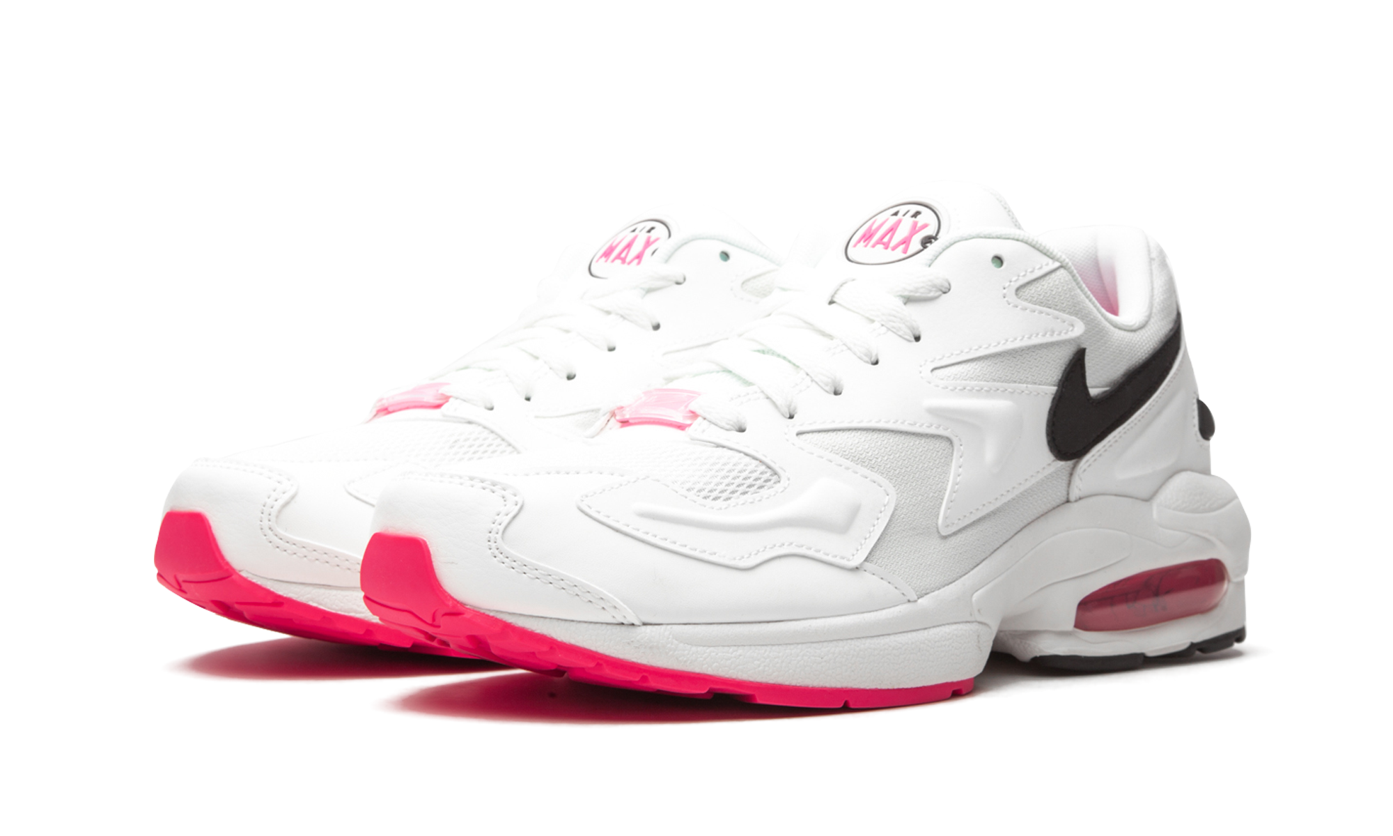 Air Max 2 Light "white / Black / Hyper Pink" - 2