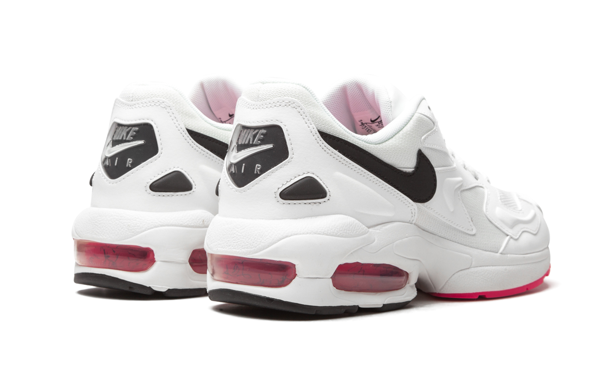 Air Max 2 Light "white / Black / Hyper Pink" - 3