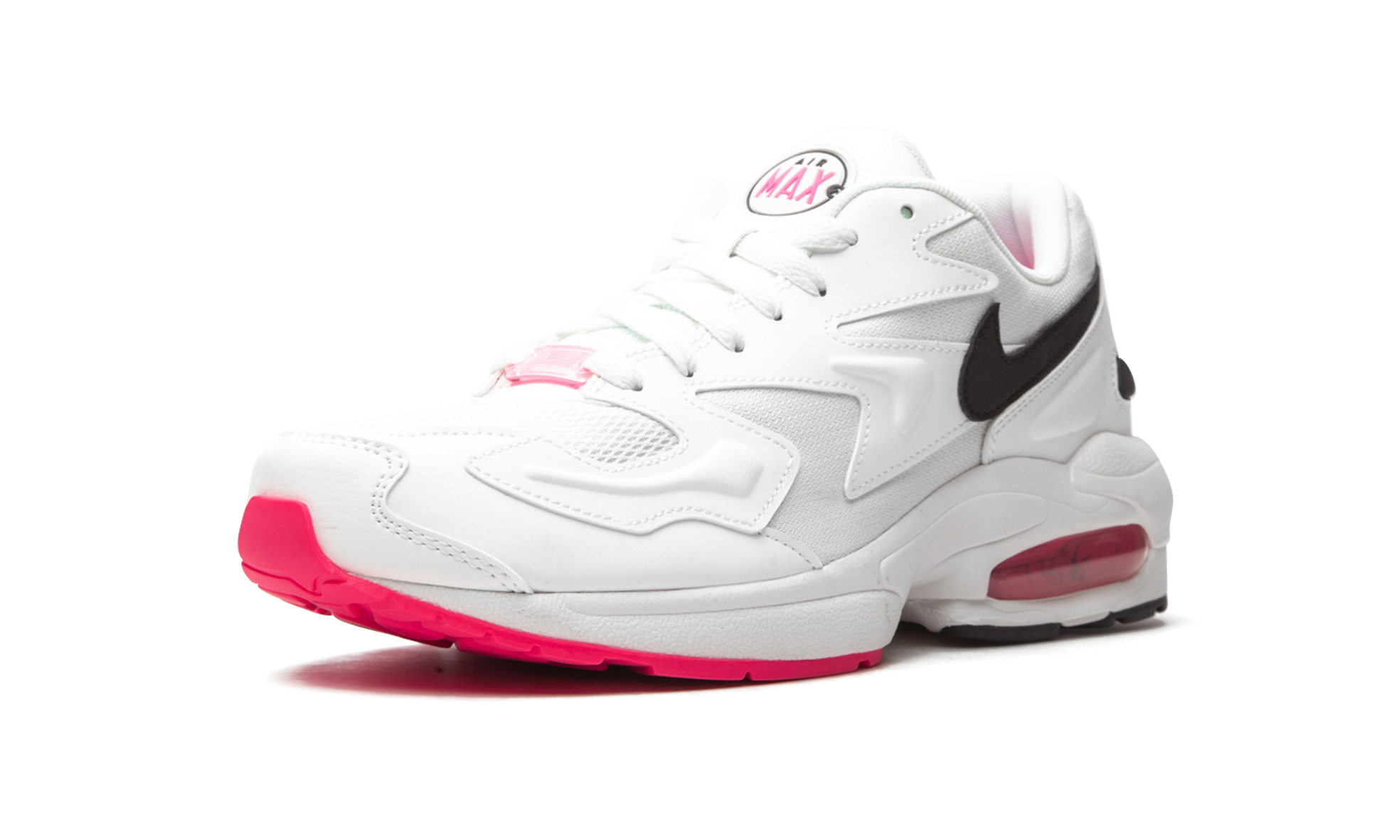 Air Max 2 Light "white / Black / Hyper Pink" - 4