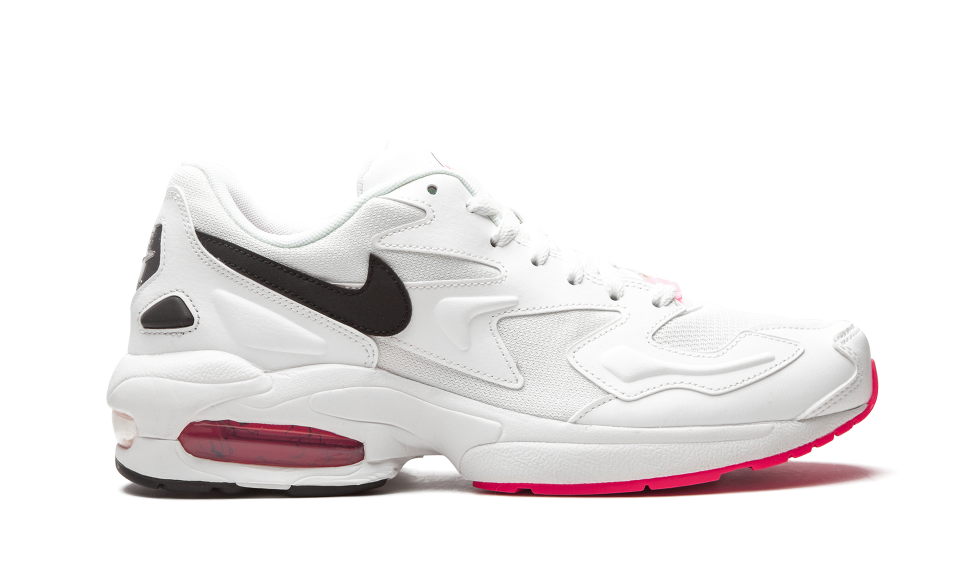 Air Max 2 Light "white / Black / Hyper Pink" - 6