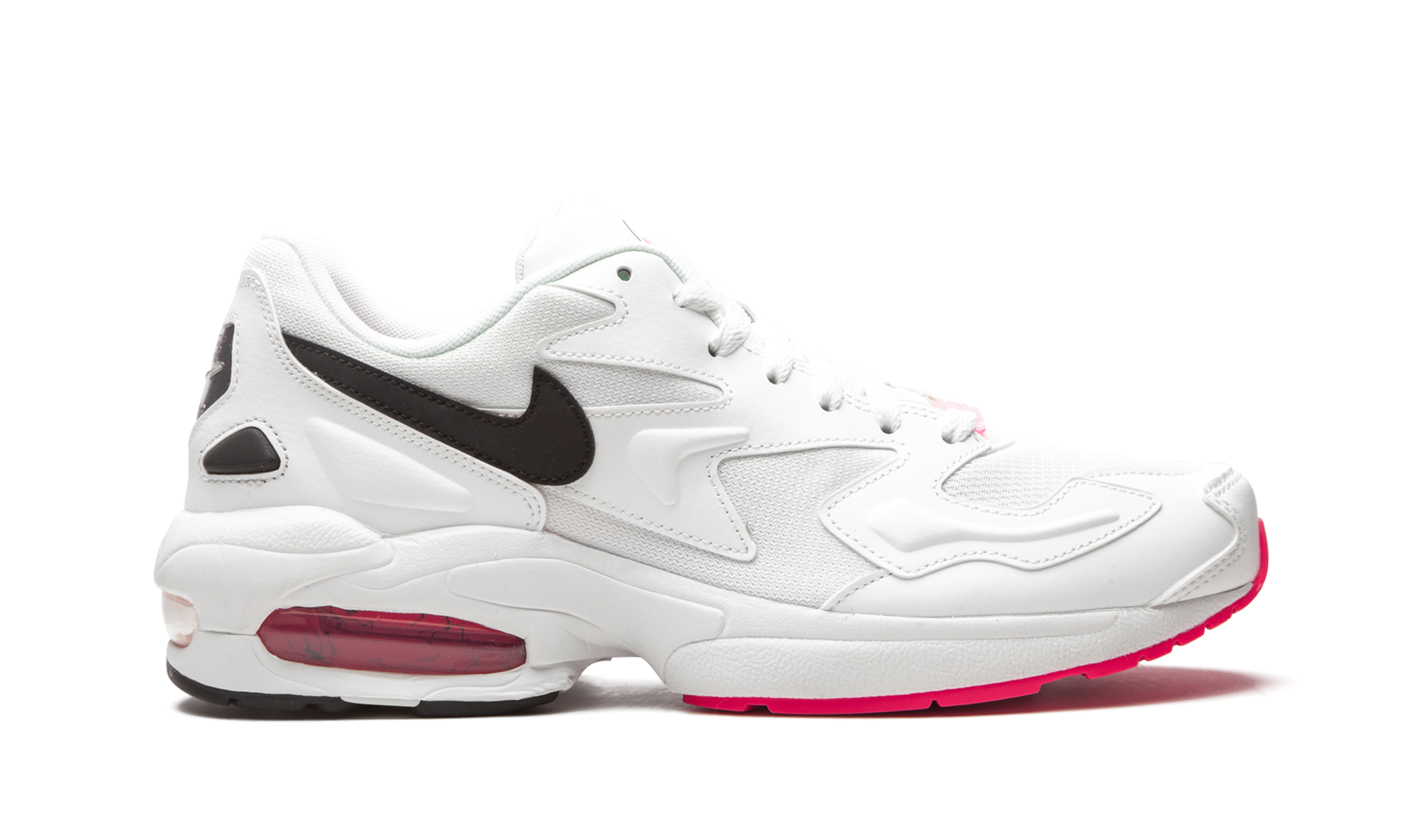 Air Max 2 Light "white / Black / Hyper Pink" - 6