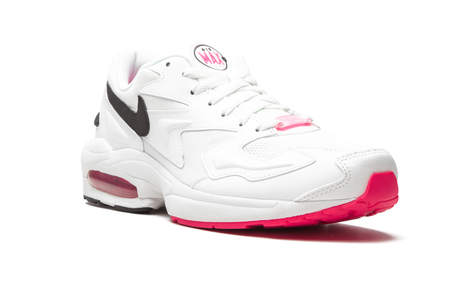 Air Max 2 Light "white / Black / Hyper Pink" - 7