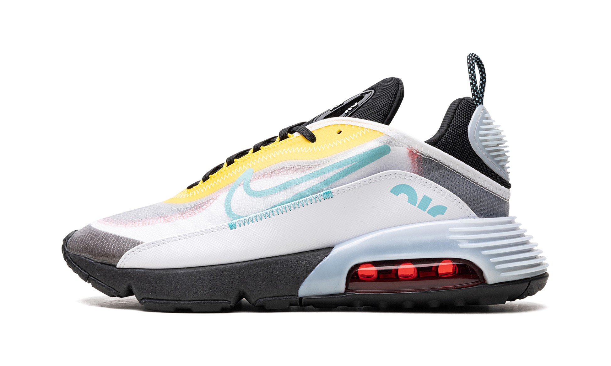 Air Max 2090 "white Speed Yellow Bleached Aqua" - 1