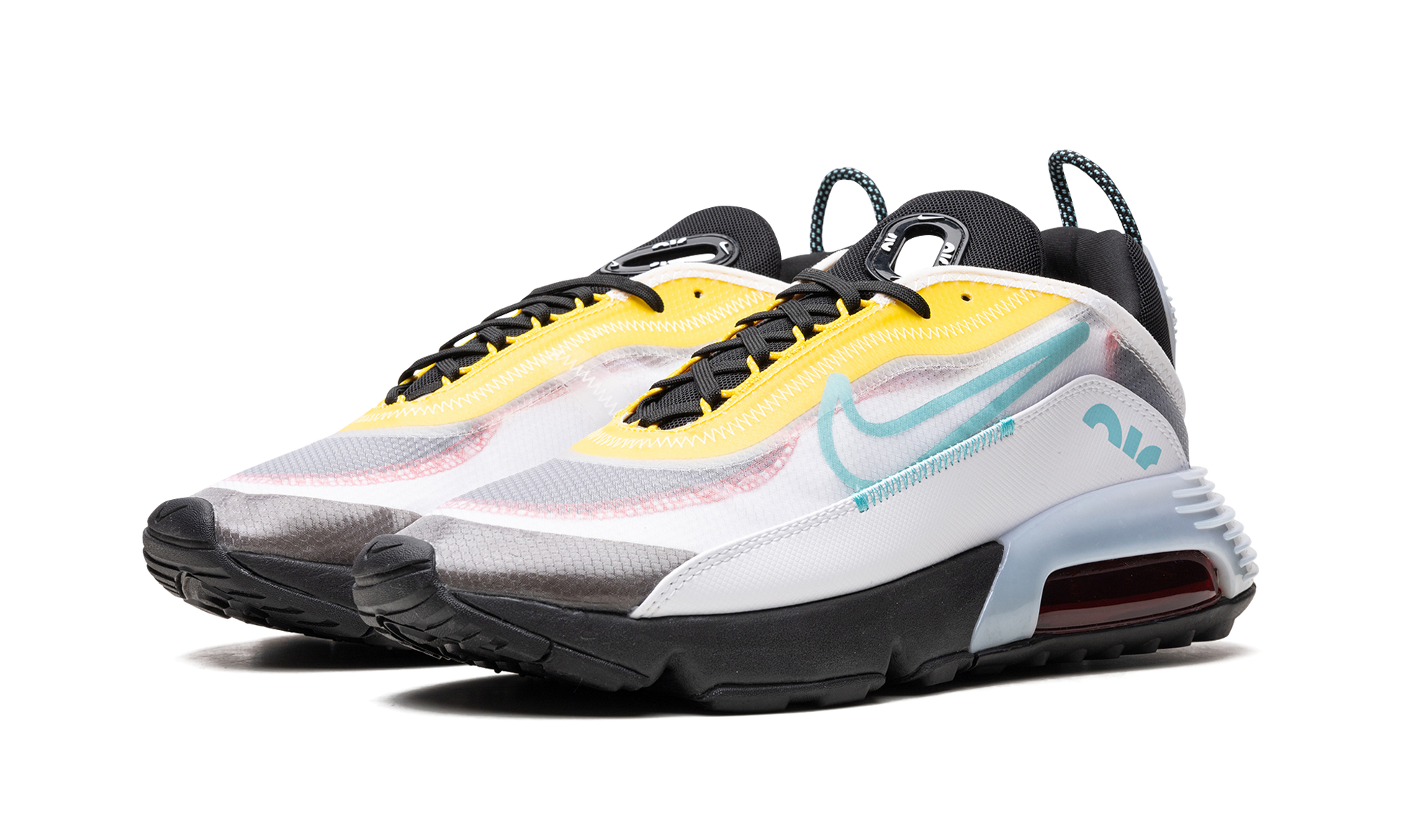 Air Max 2090 "white Speed Yellow Bleached Aqua" - 2