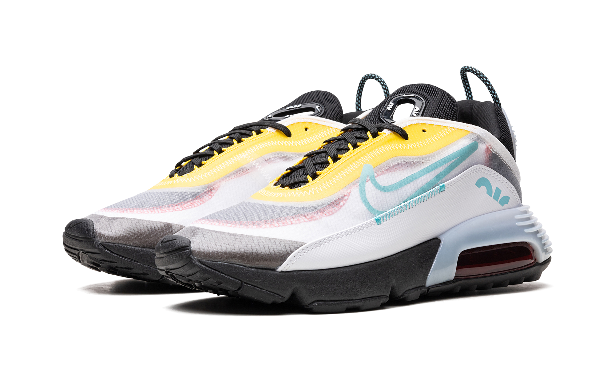 Air Max 2090 "white Speed Yellow Bleached Aqua" - 2