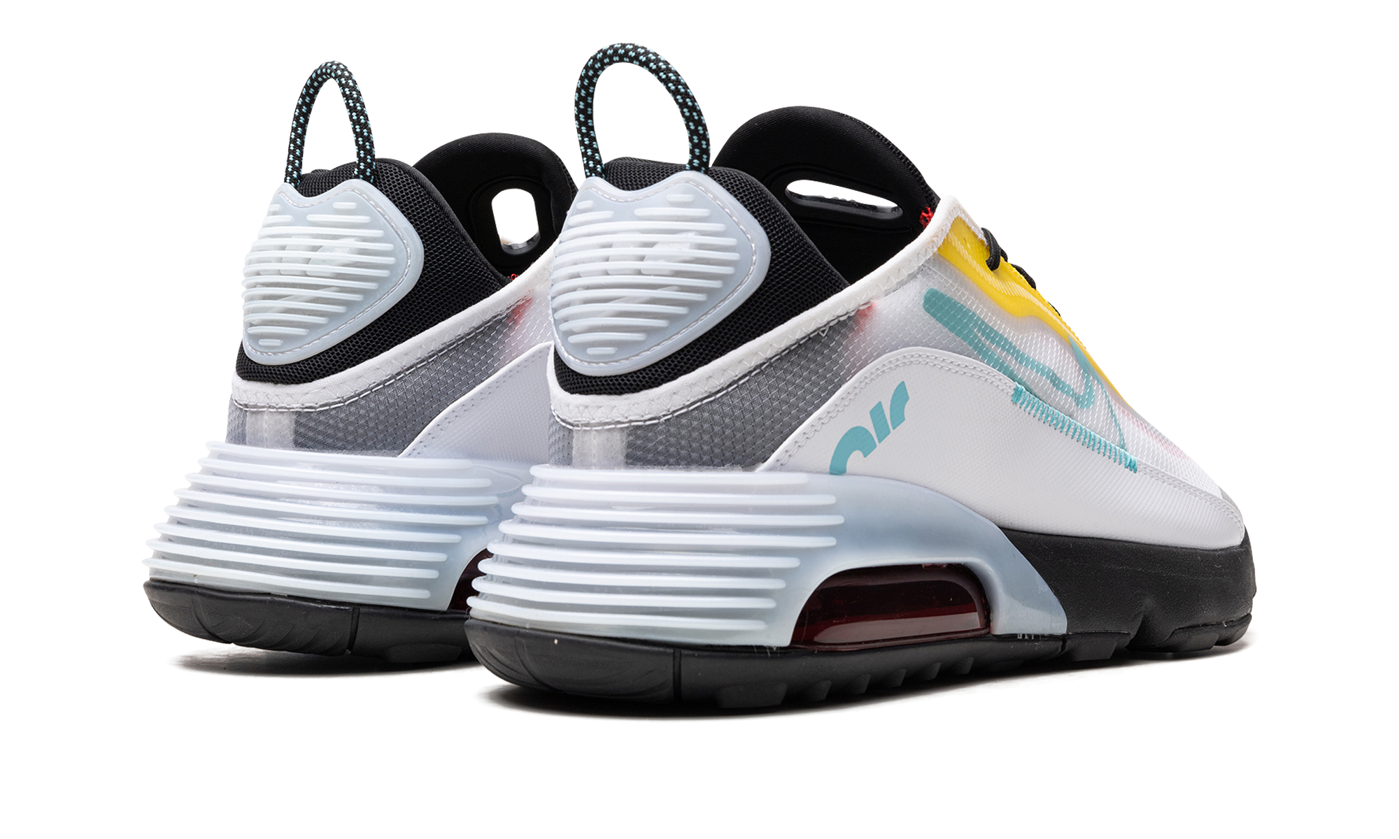 Air Max 2090 "white Speed Yellow Bleached Aqua" - 3
