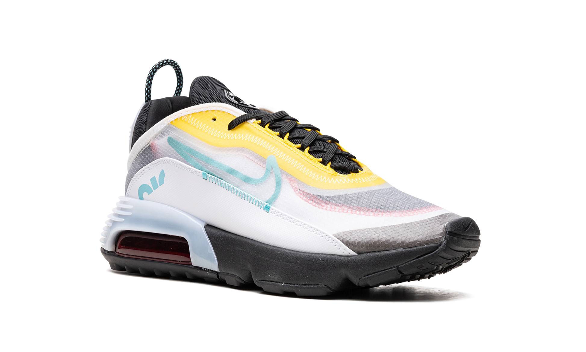 Air Max 2090 "white Speed Yellow Bleached Aqua" - 7