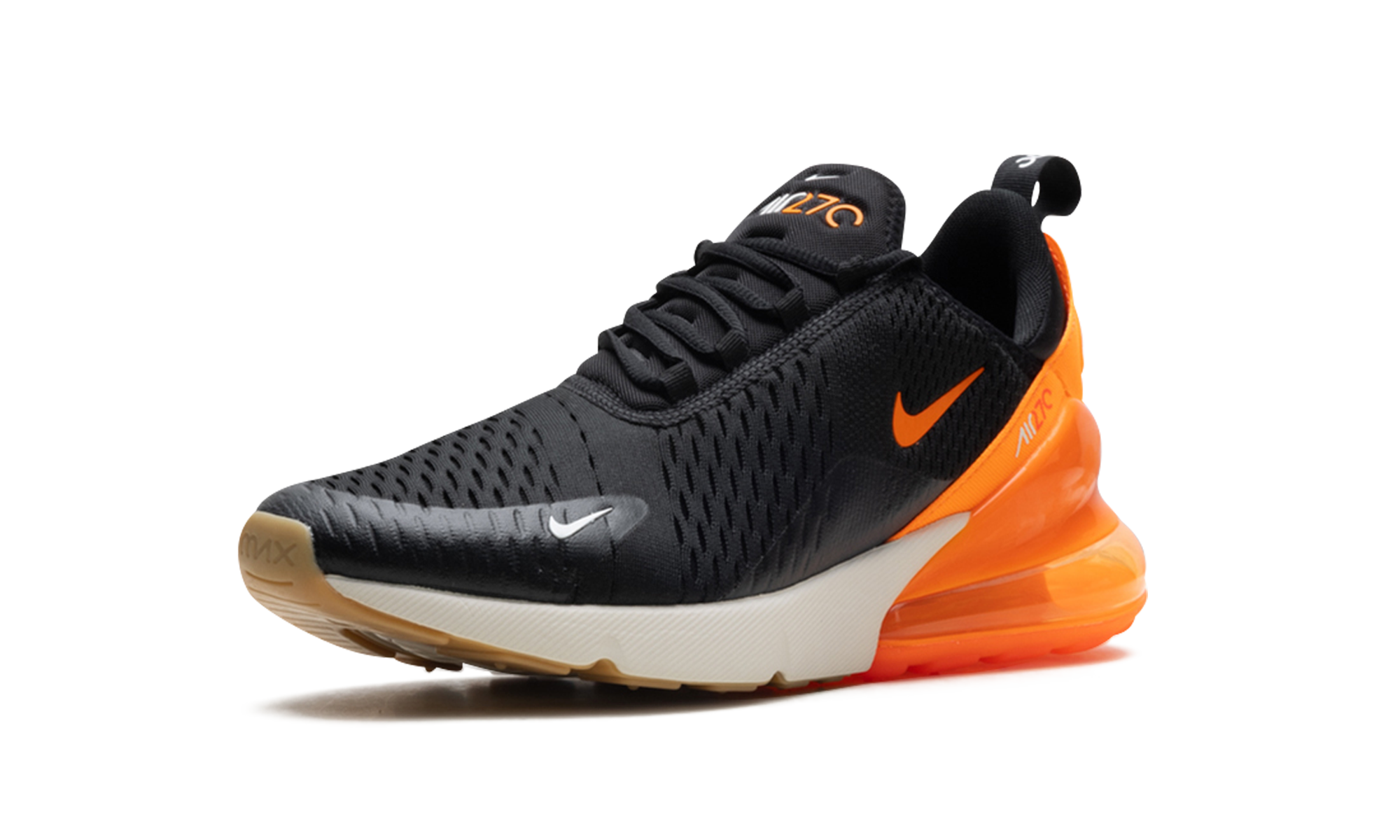 Air Max 270 "black/total Orange-bright Crimson" - 4