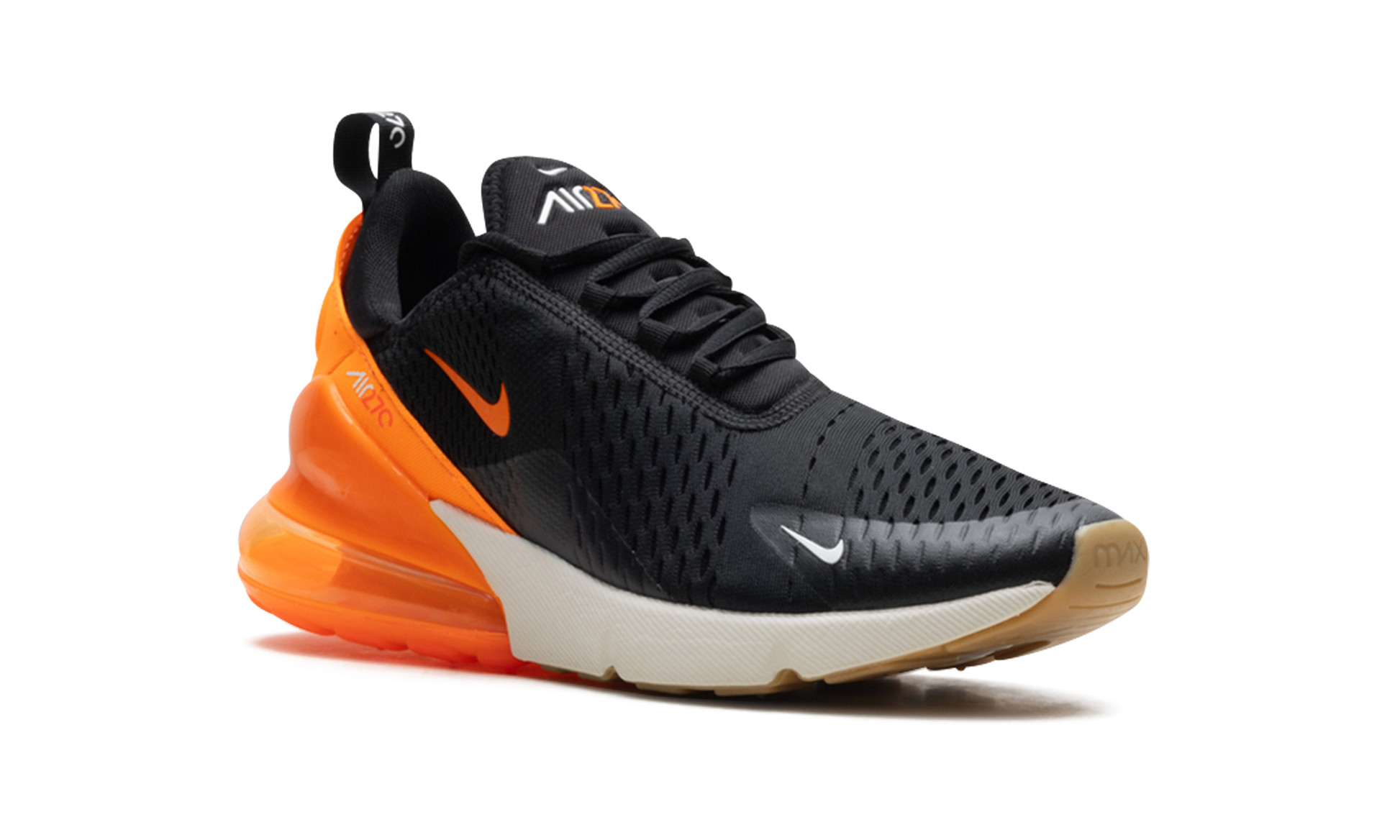Air Max 270 "black/total Orange-bright Crimson" - 7