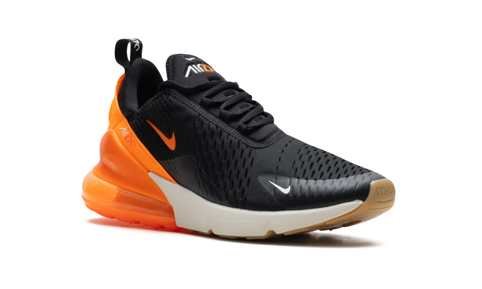 Air Max 270 "black/total Orange-bright Crimson" - 7