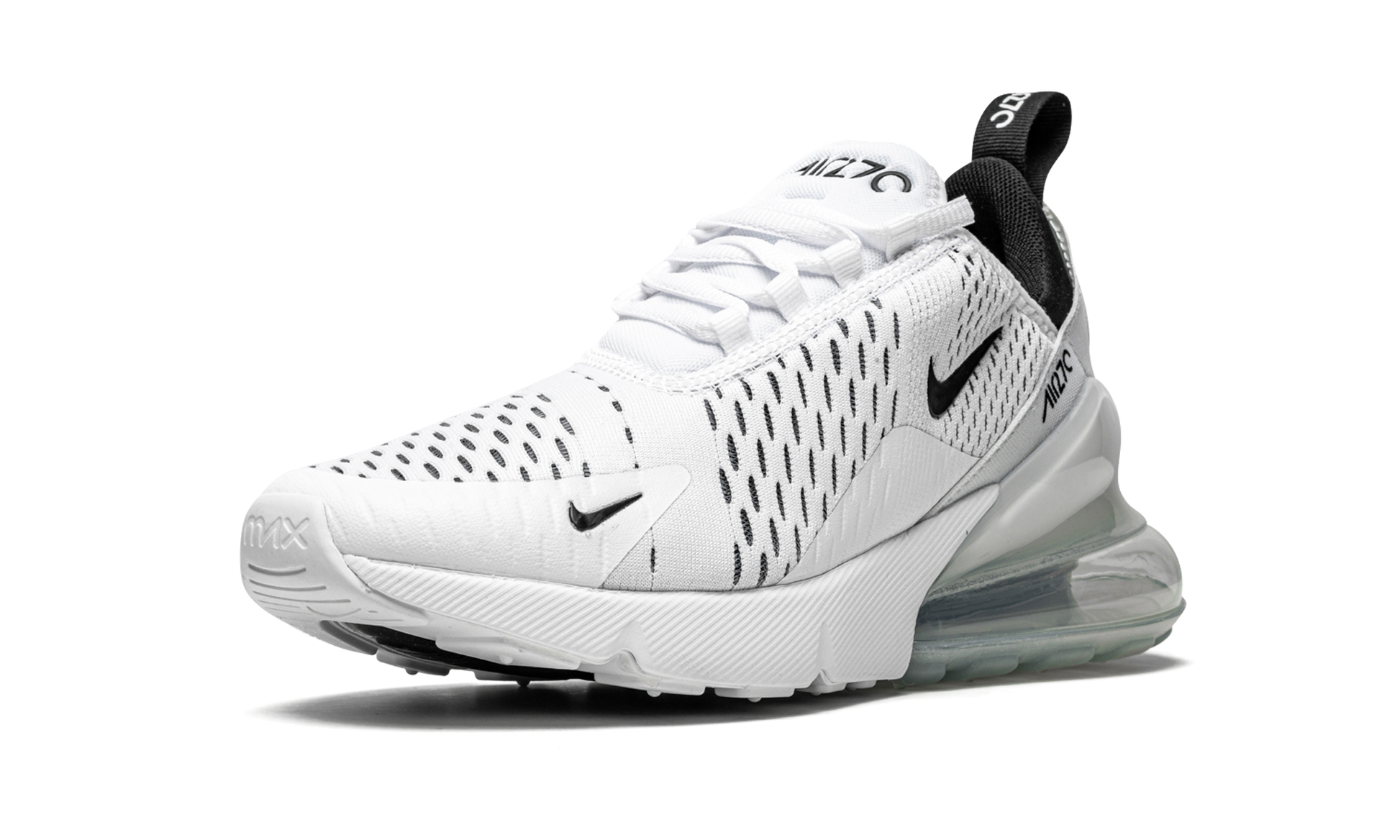 Air Max 270 Mns Wmns "white / Black" - 4