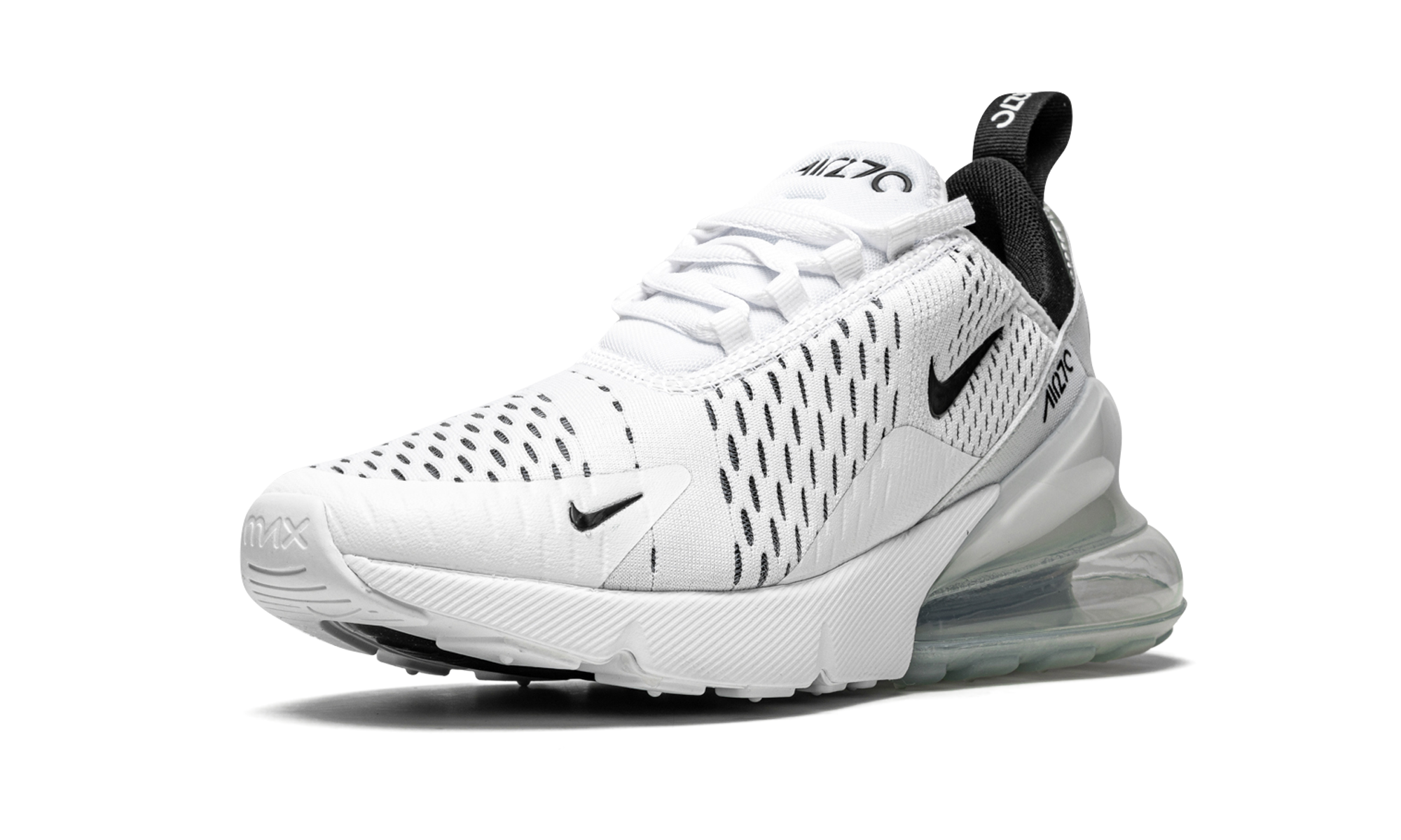 Air Max 270 Mns Wmns "white / Black" - 4