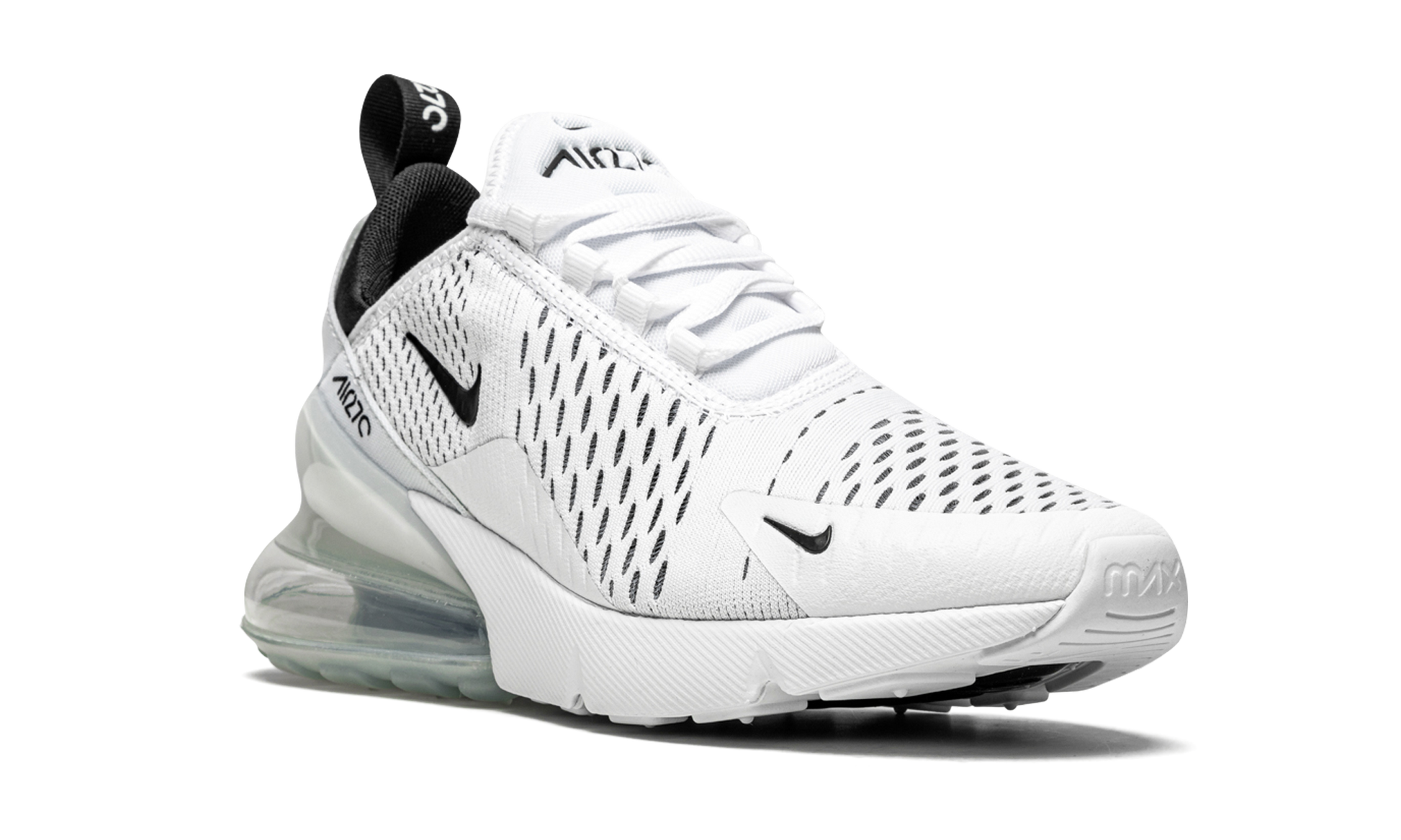 Air Max 270 Mns Wmns "white / Black" - 7