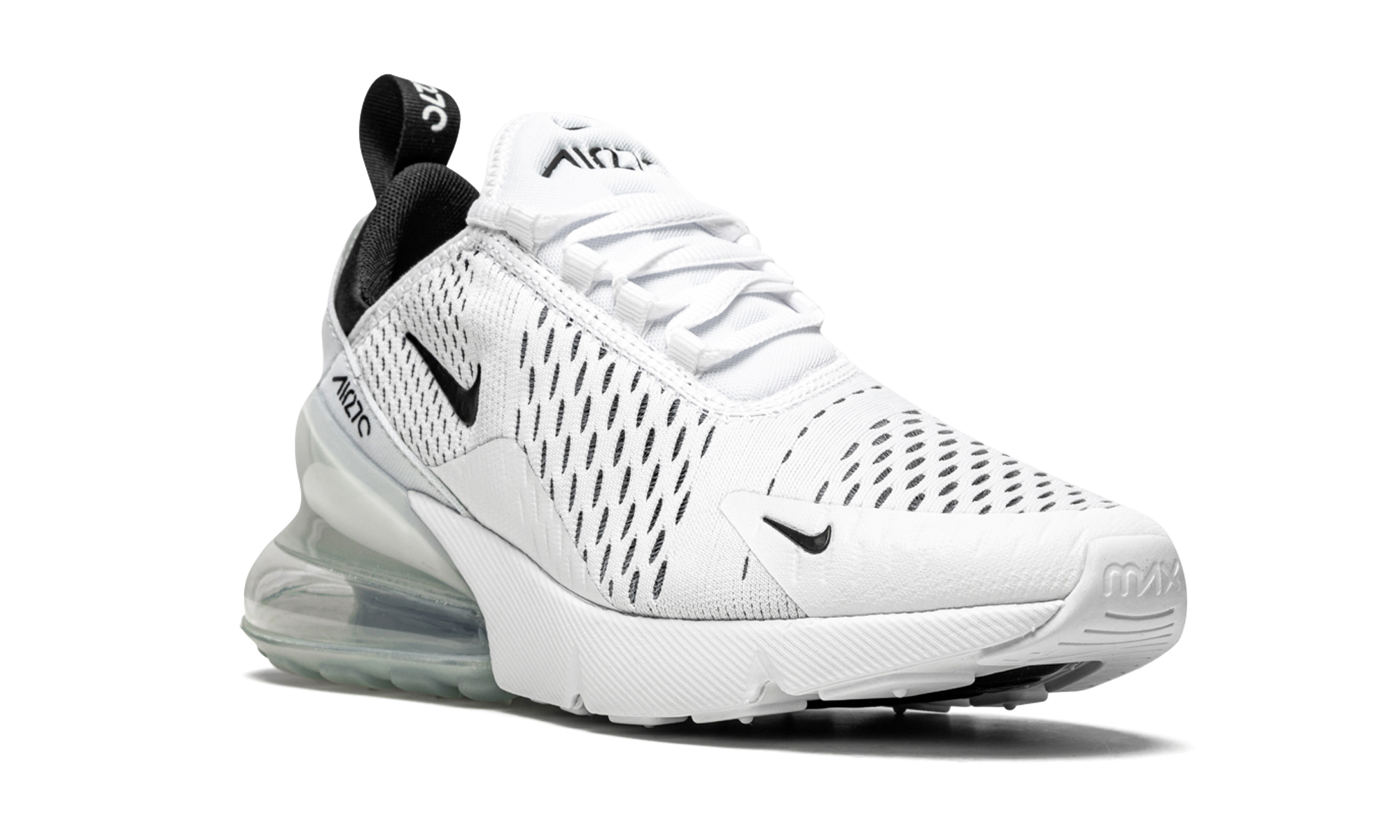 Air Max 270 Mns Wmns "white / Black" - 7