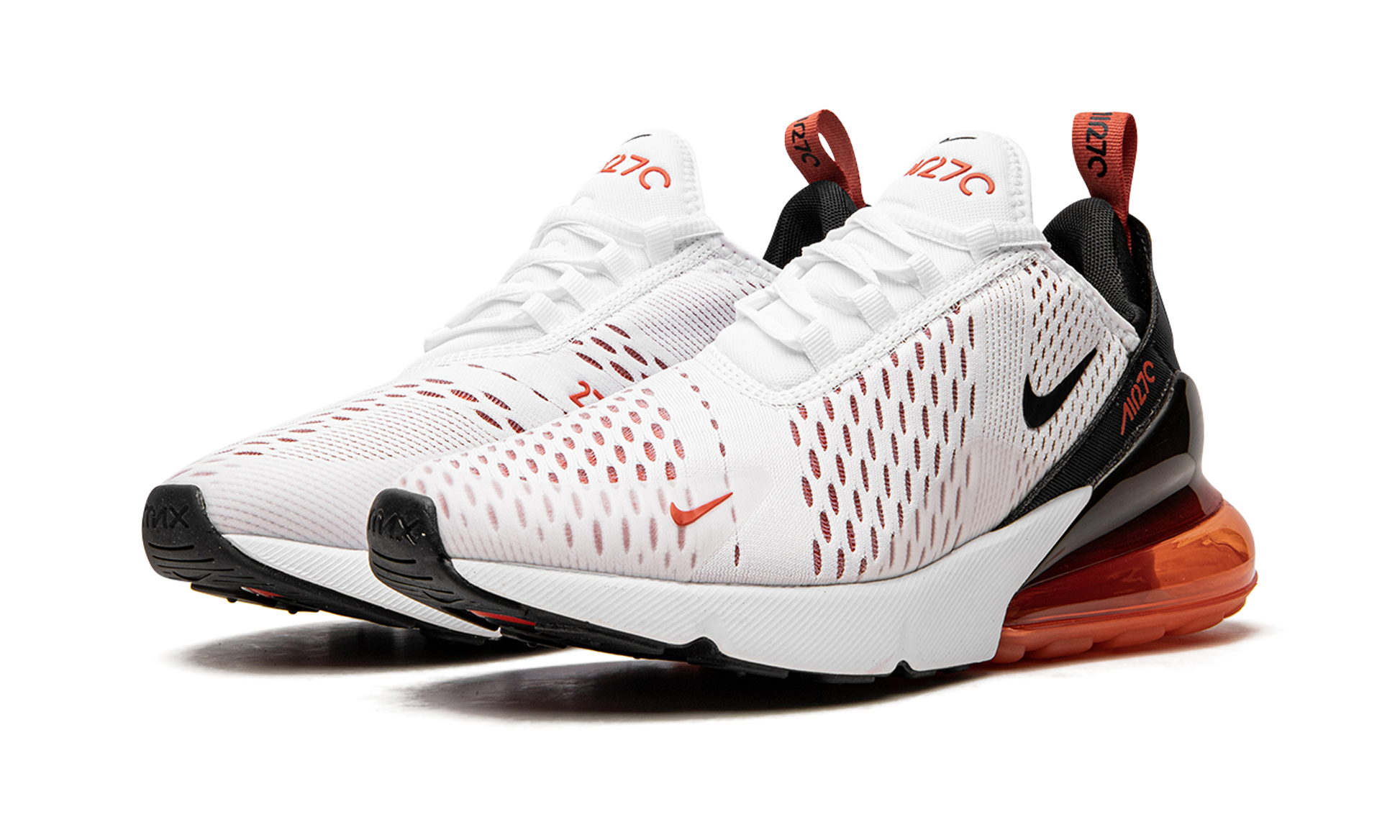 Air Max 270 Mns Wmns "white / Mantra Orange" - 2