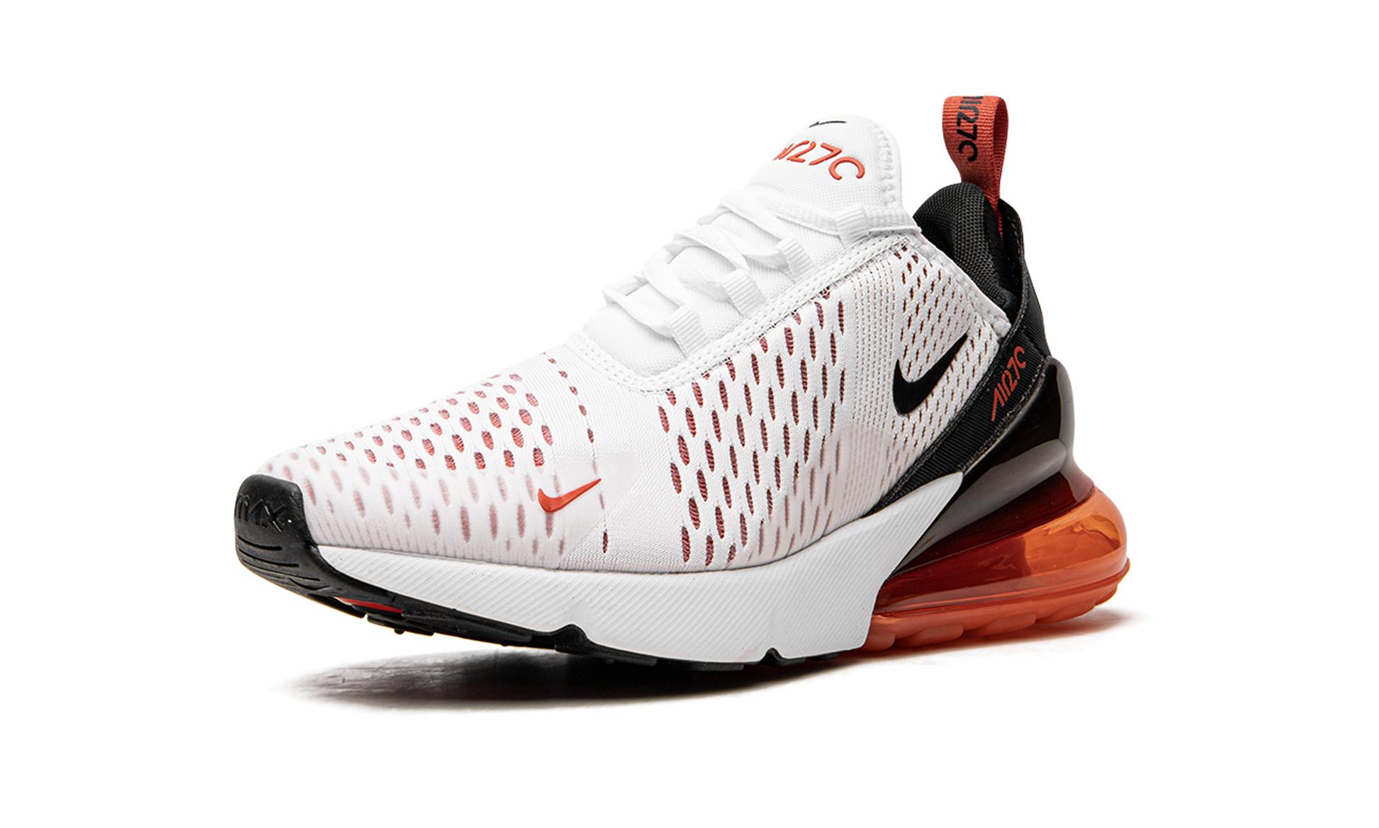 Air Max 270 Mns Wmns "white / Mantra Orange" - 4