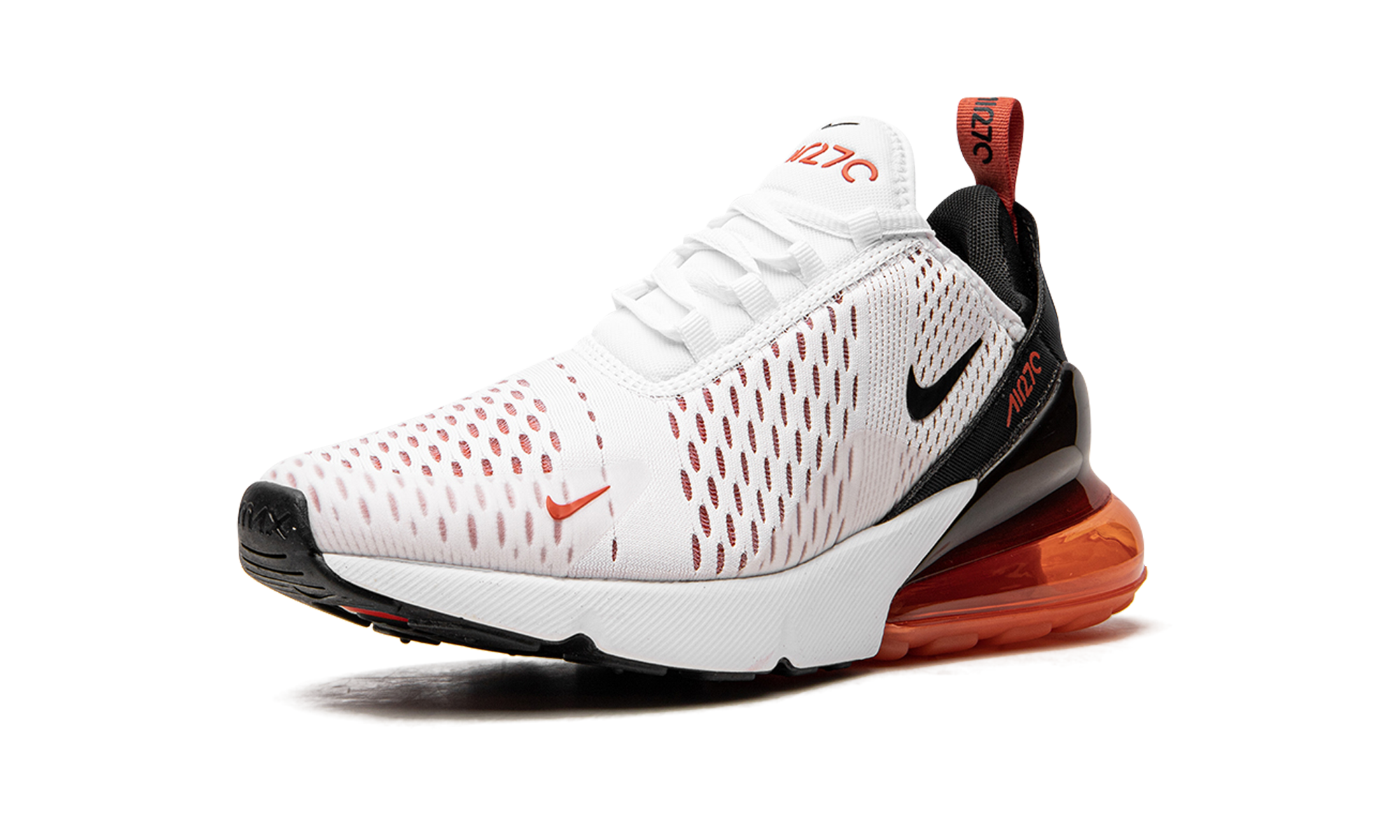 Air Max 270 Mns Wmns "white / Mantra Orange" - 4