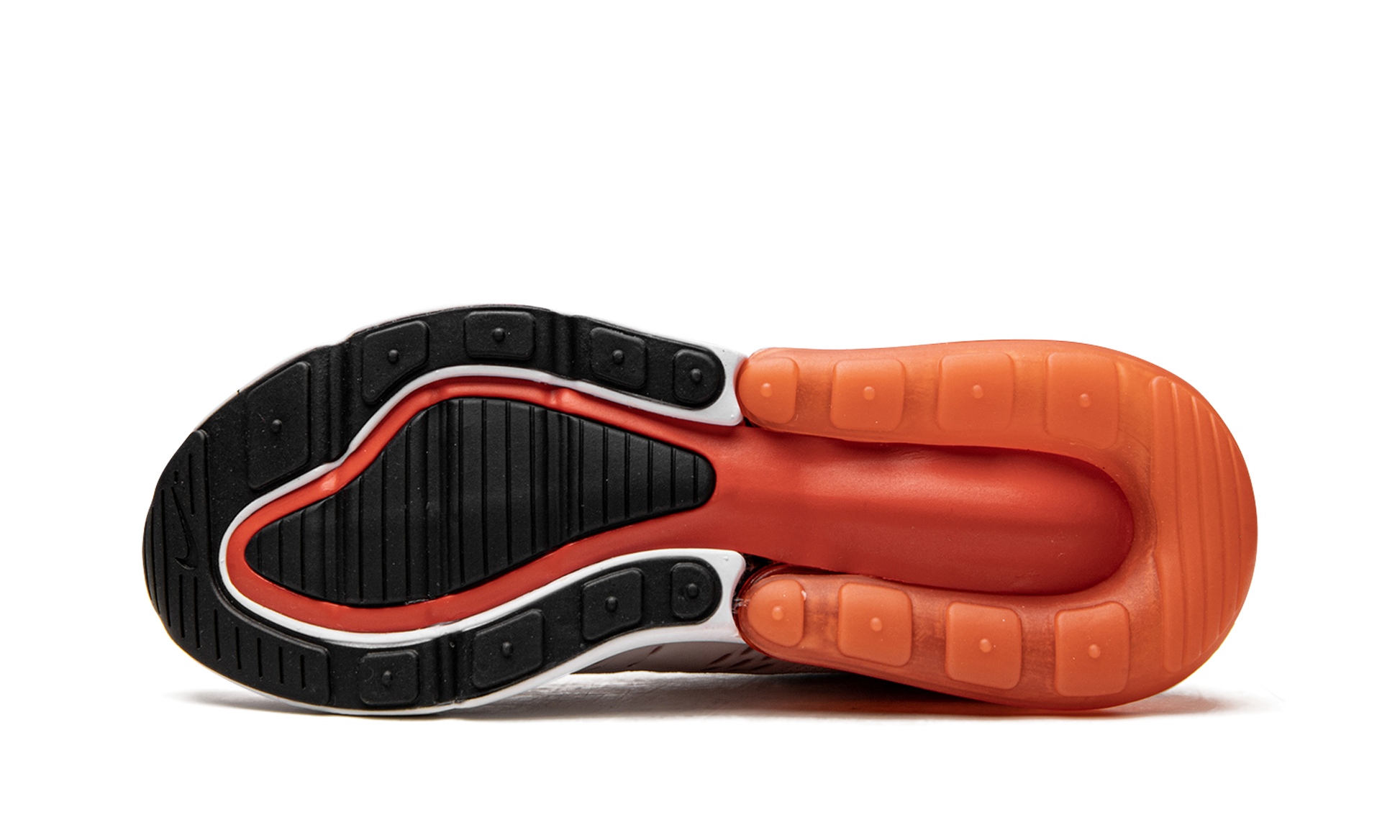 Air Max 270 Mns Wmns "white / Mantra Orange" - 5