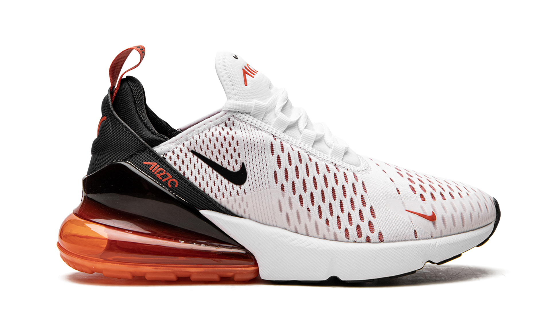 Air Max 270 Mns Wmns "white / Mantra Orange" - 6