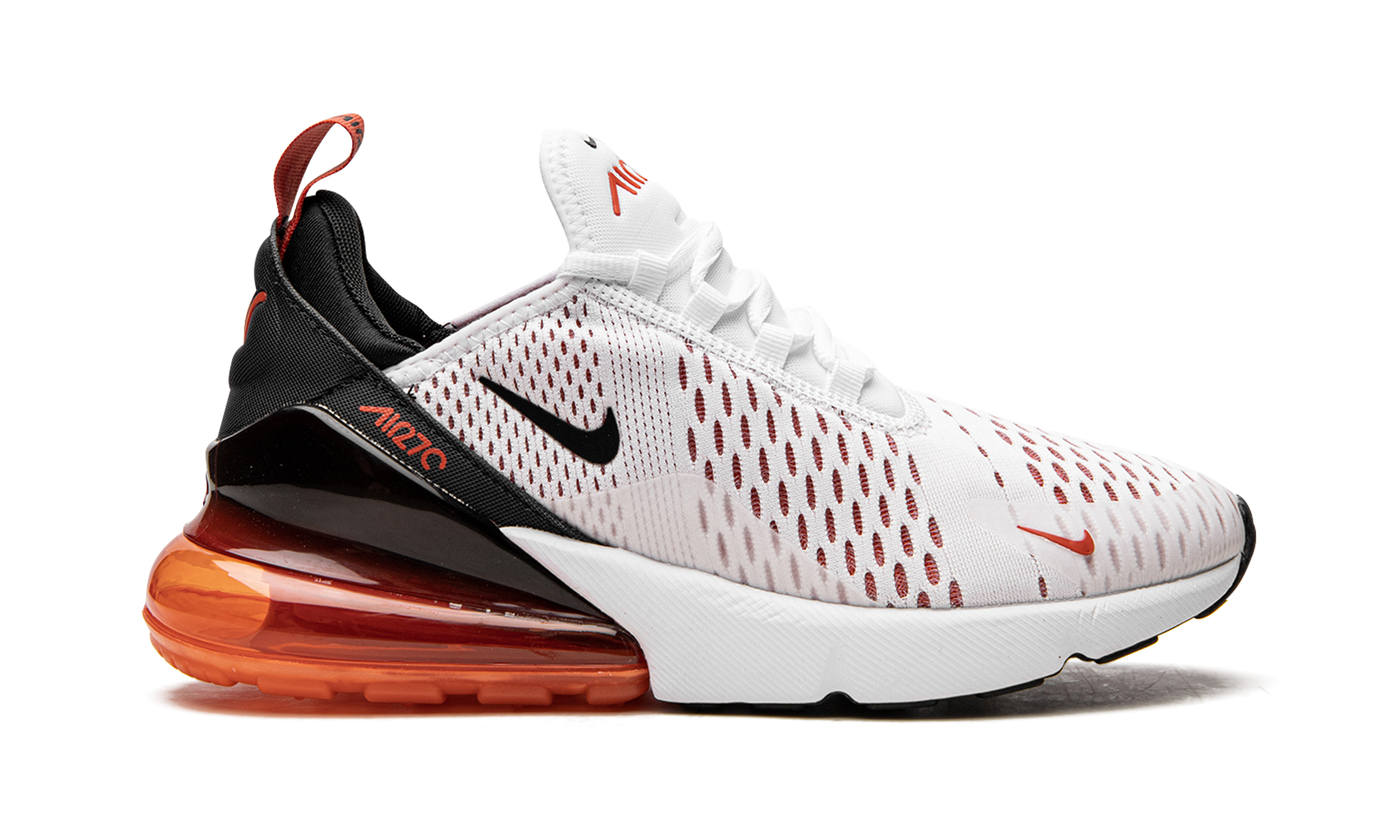 Air Max 270 Mns Wmns "white / Mantra Orange" - 6