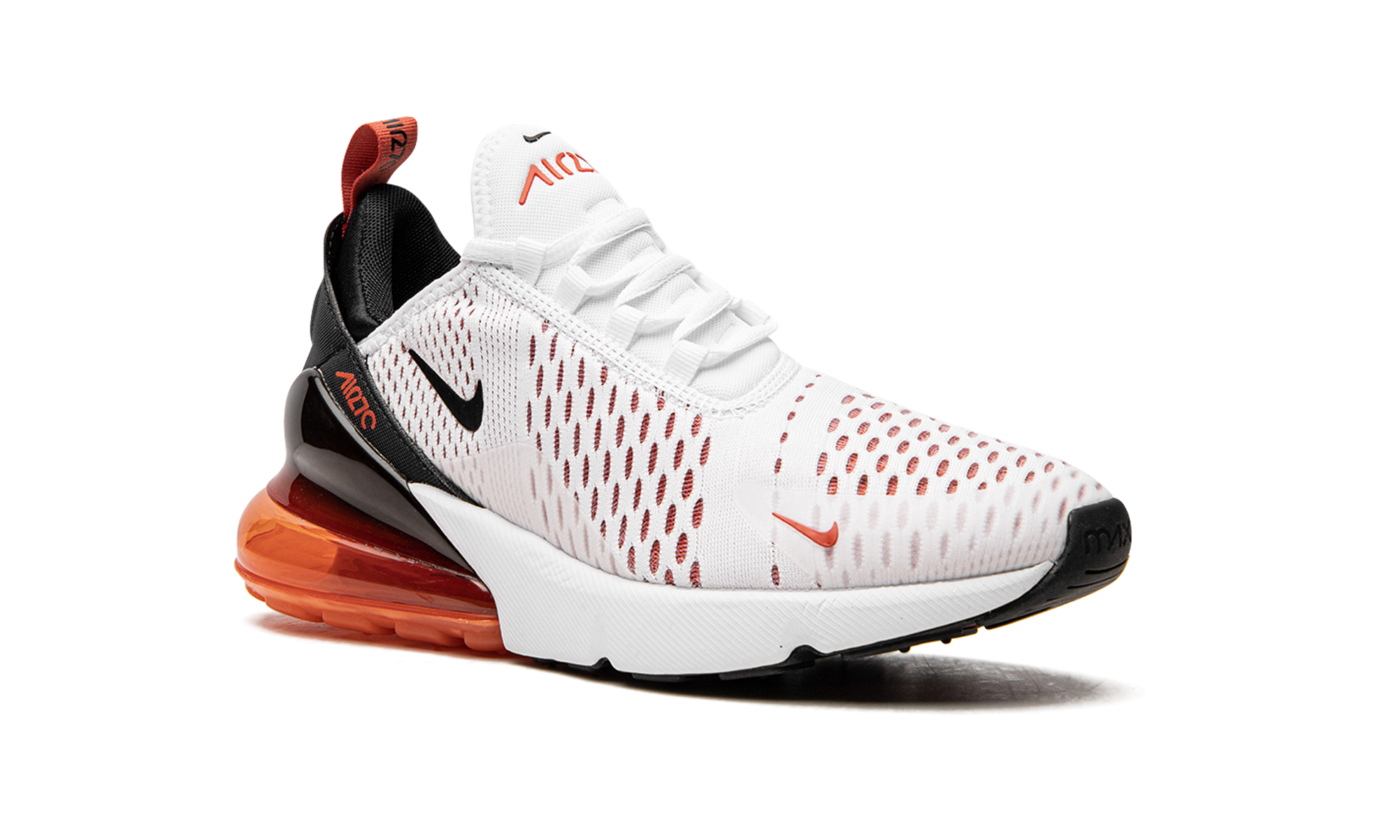 Air Max 270 Mns Wmns "white / Mantra Orange" - 7