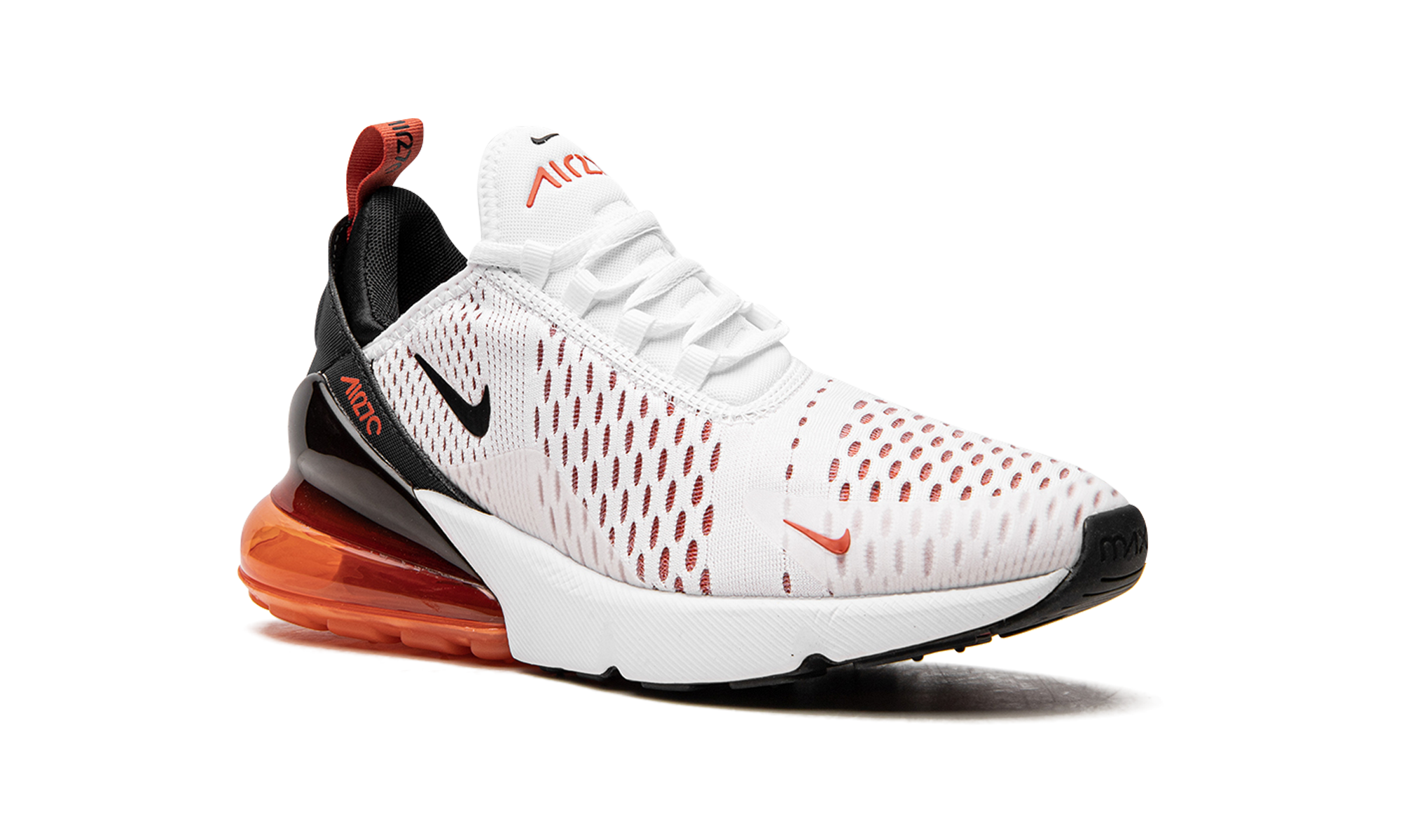 Air Max 270 Mns Wmns "white / Mantra Orange" - 7