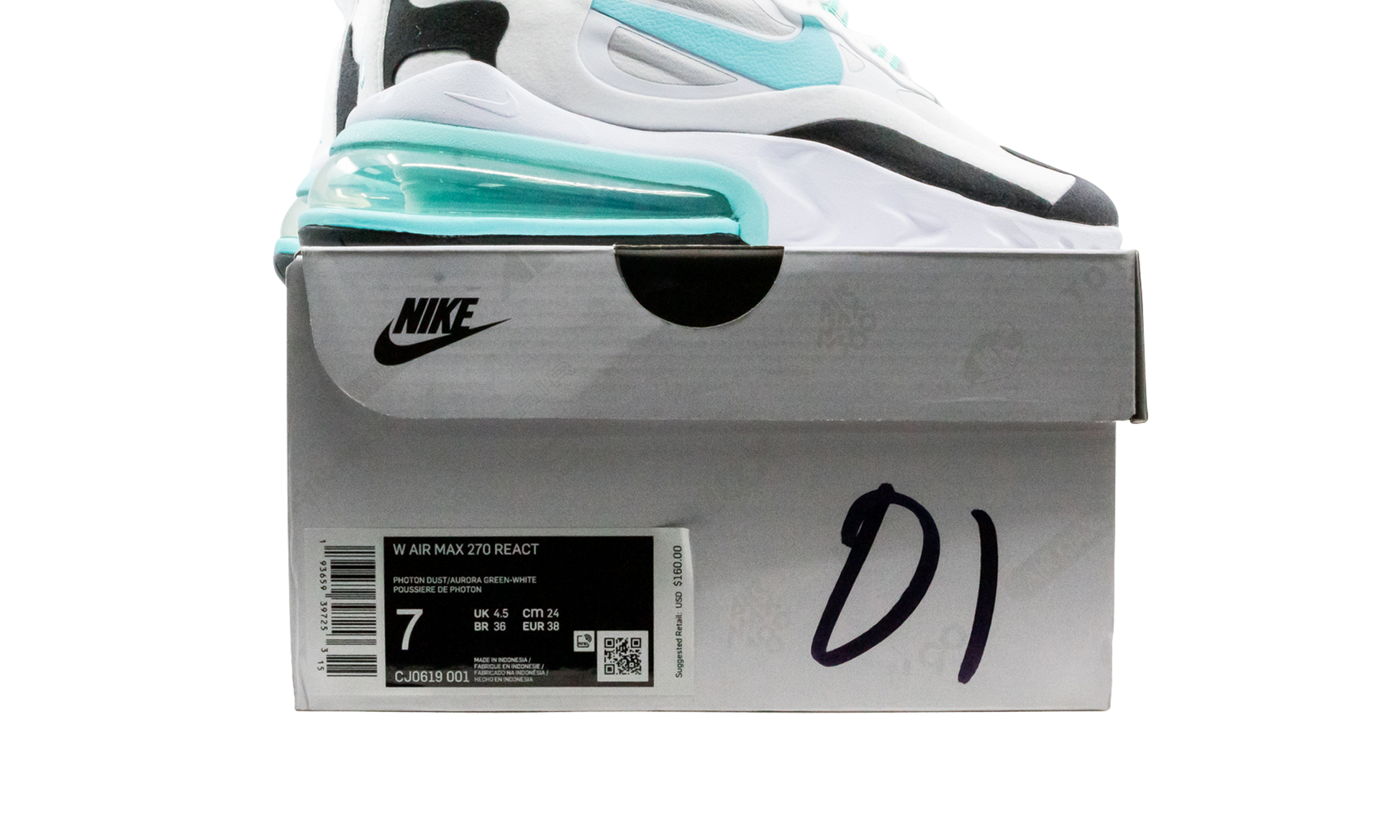 Air Max 270 React Wmns "photon Dust" - 8