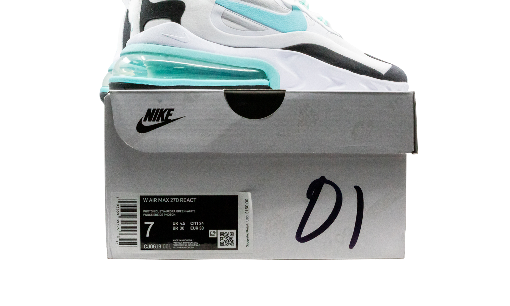 Air Max 270 React Wmns "photon Dust" - 8