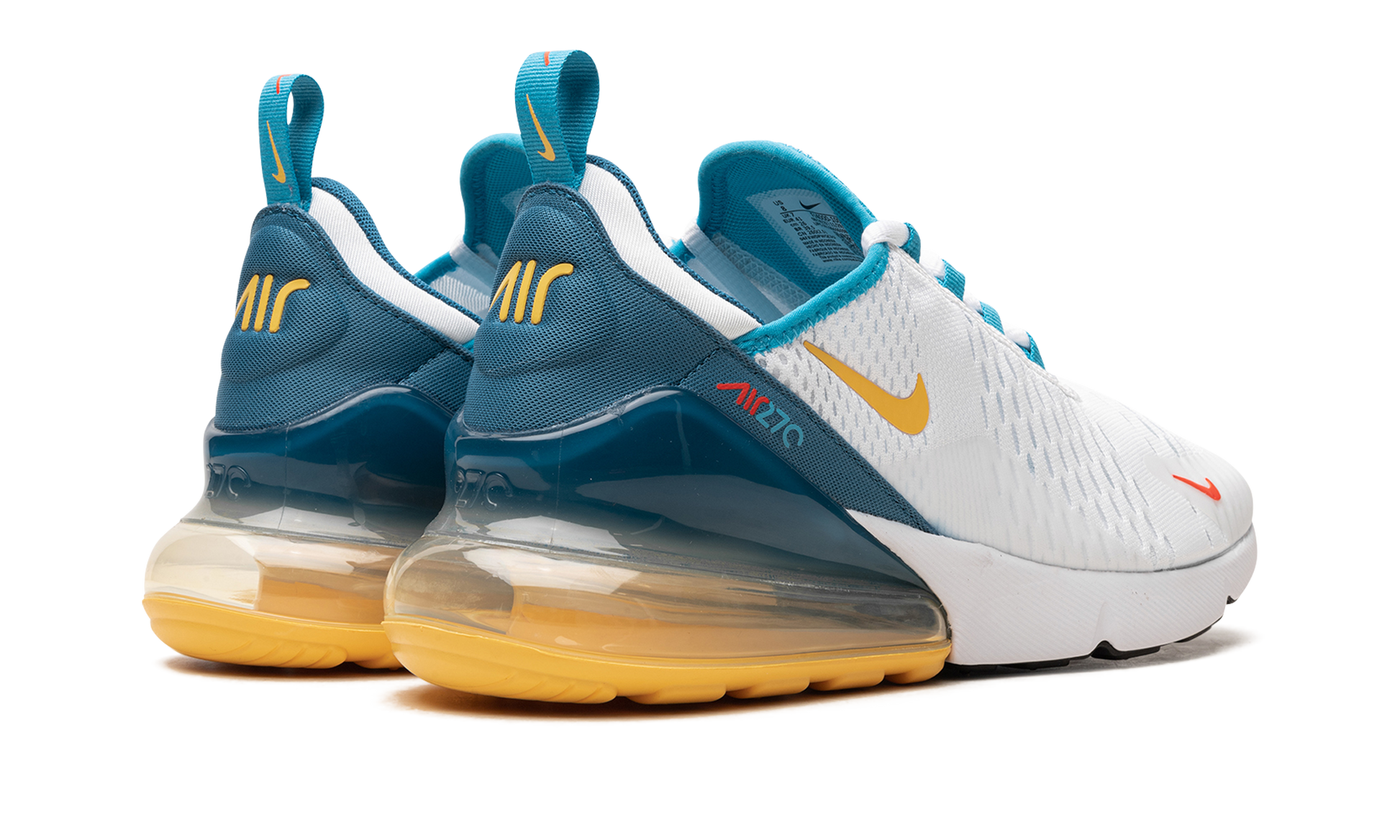 Air Max 270 "white Industrial Blue Citron Pulse" - 3