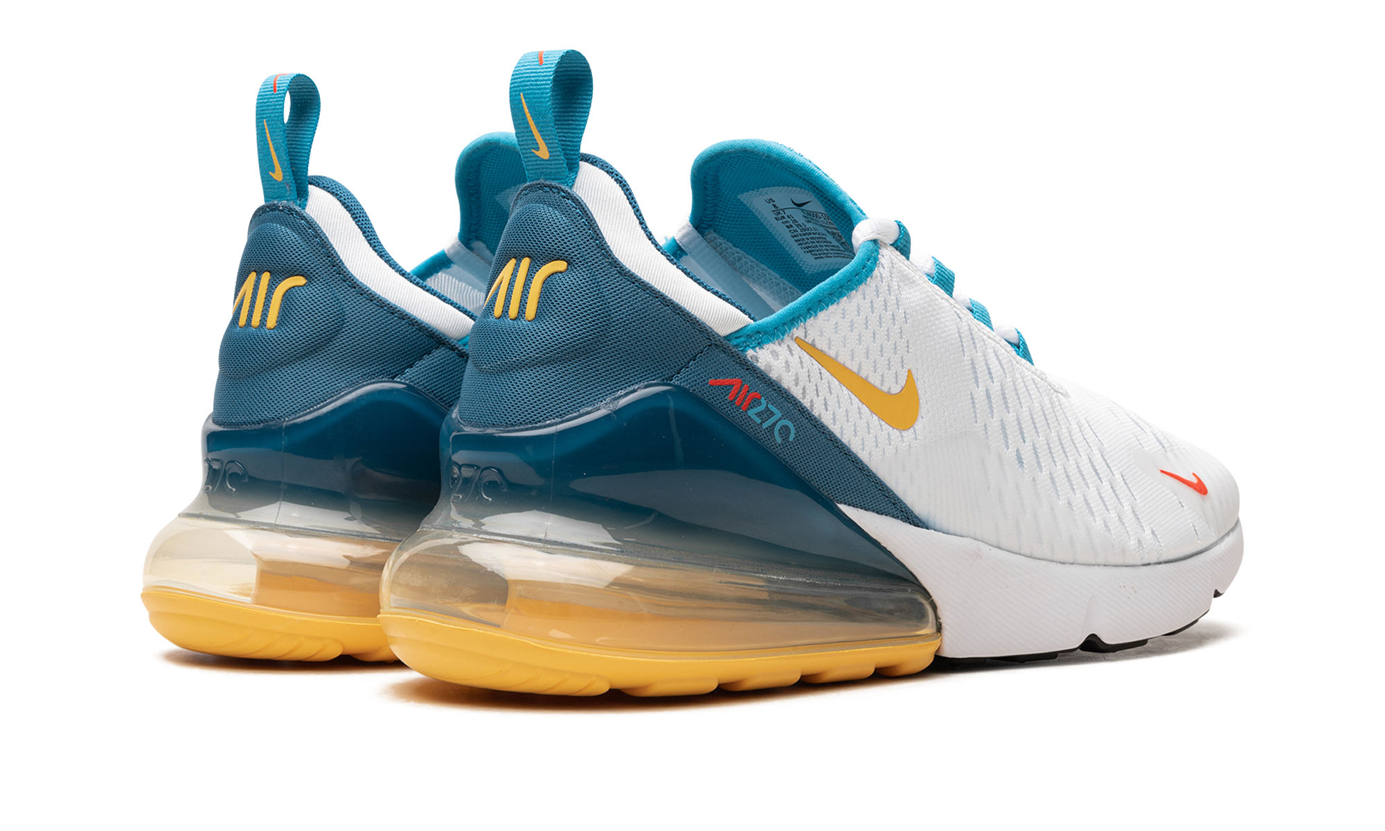 Air Max 270 "white Industrial Blue Citron Pulse" - 3