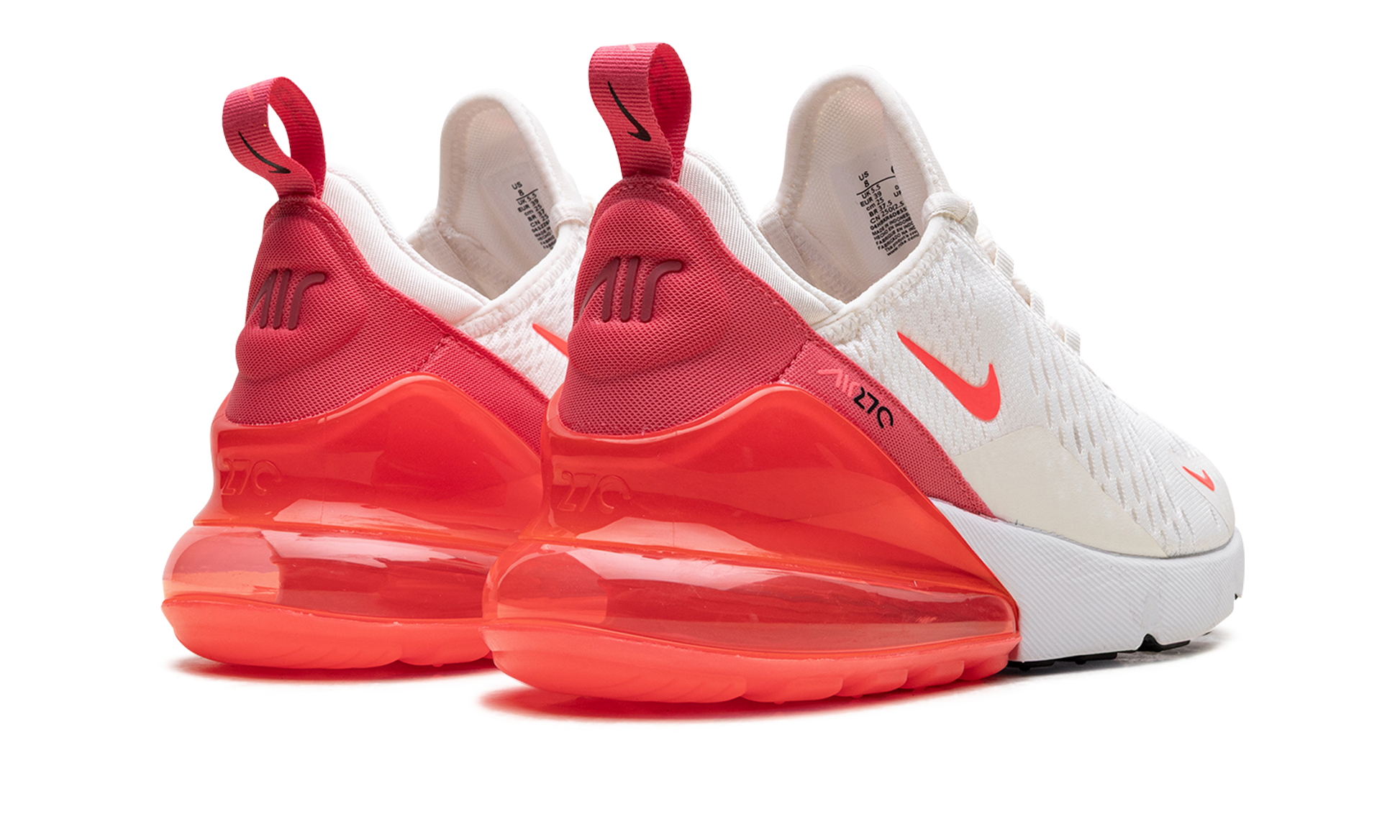 Air Max 270 Wmns "sail Aster Pink White Hot Punch" - 3