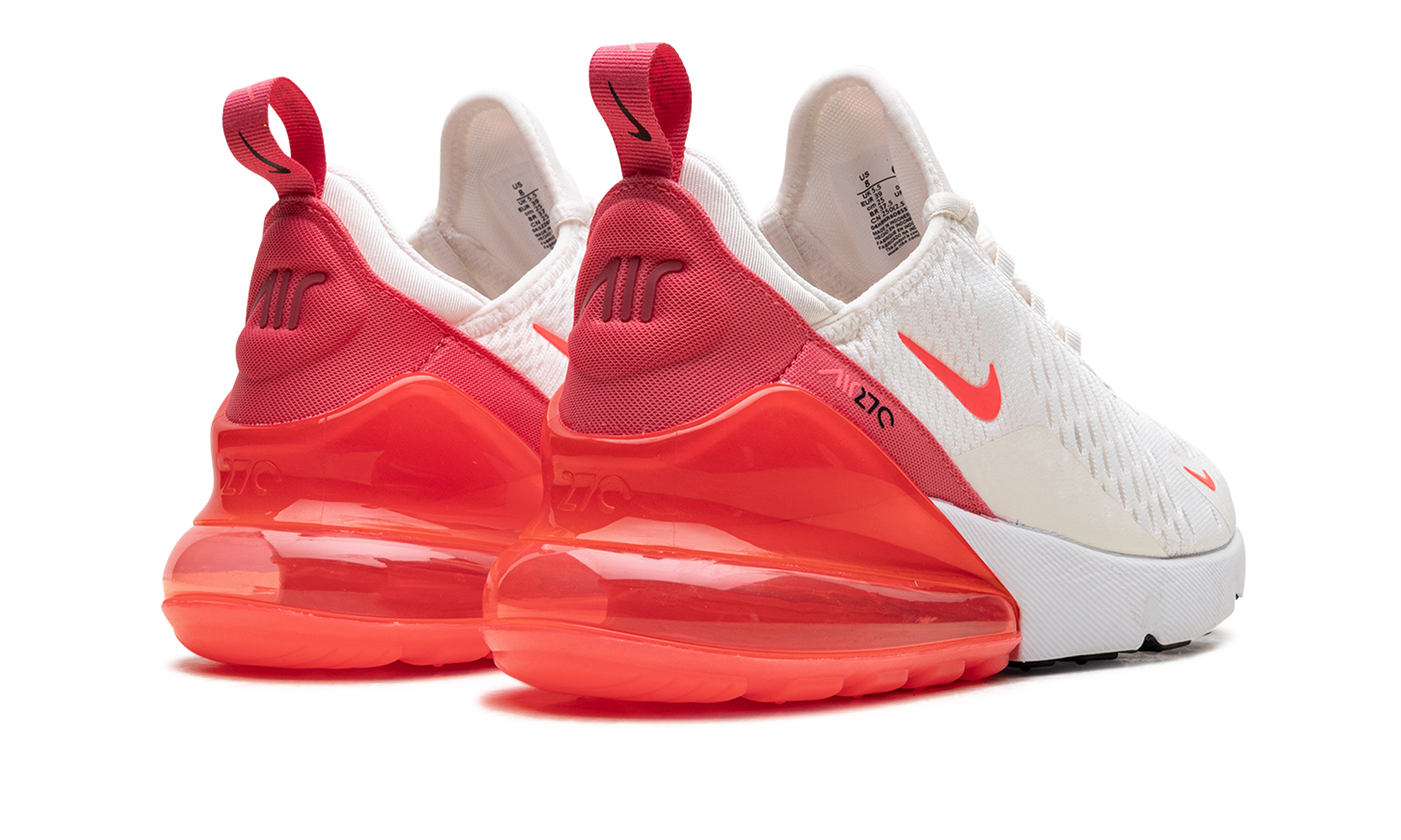 Air Max 270 Wmns "sail Aster Pink White Hot Punch" - 3