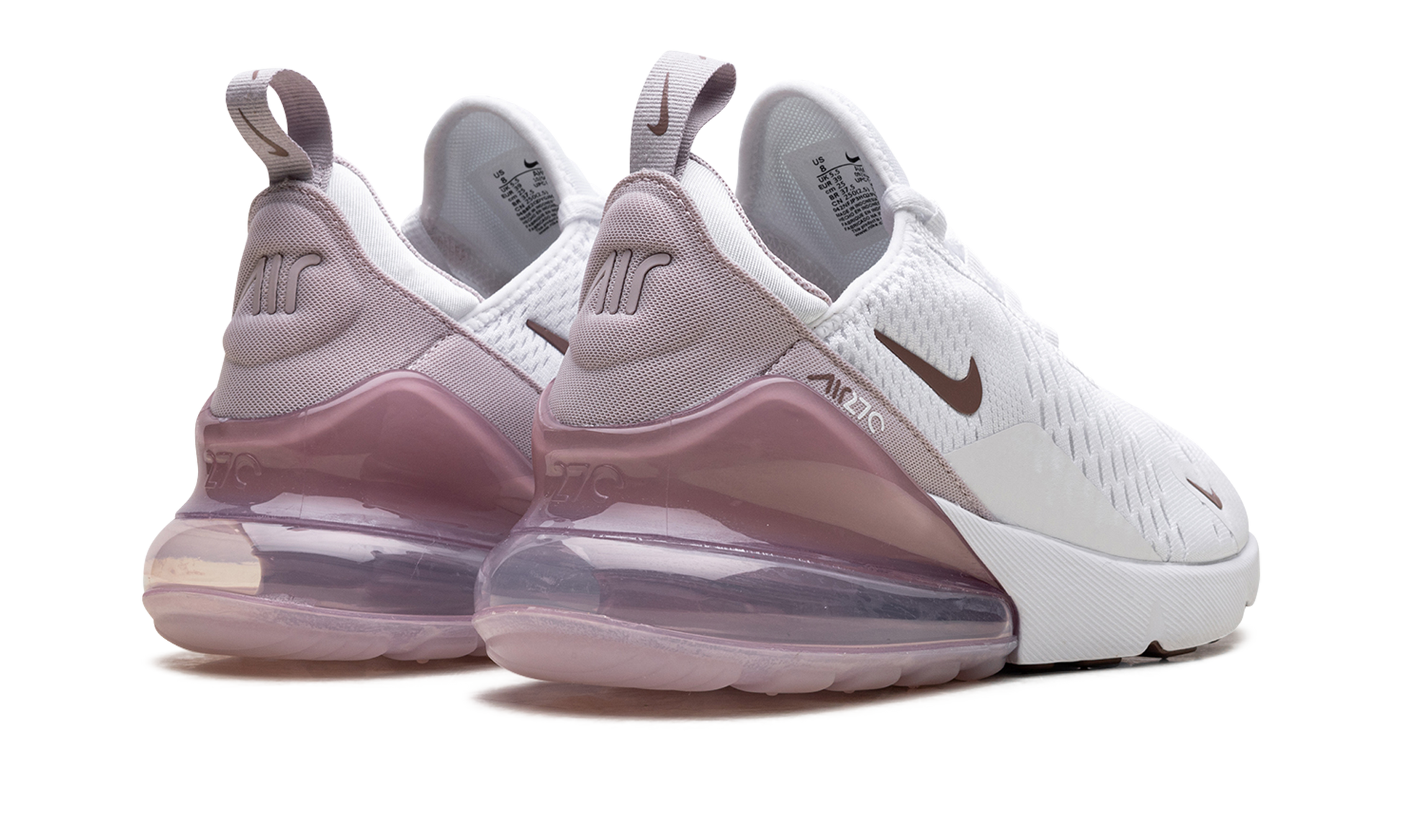 Air Max 270 Wmns "white Smokey Mauve Black Platinum Violet" - 3