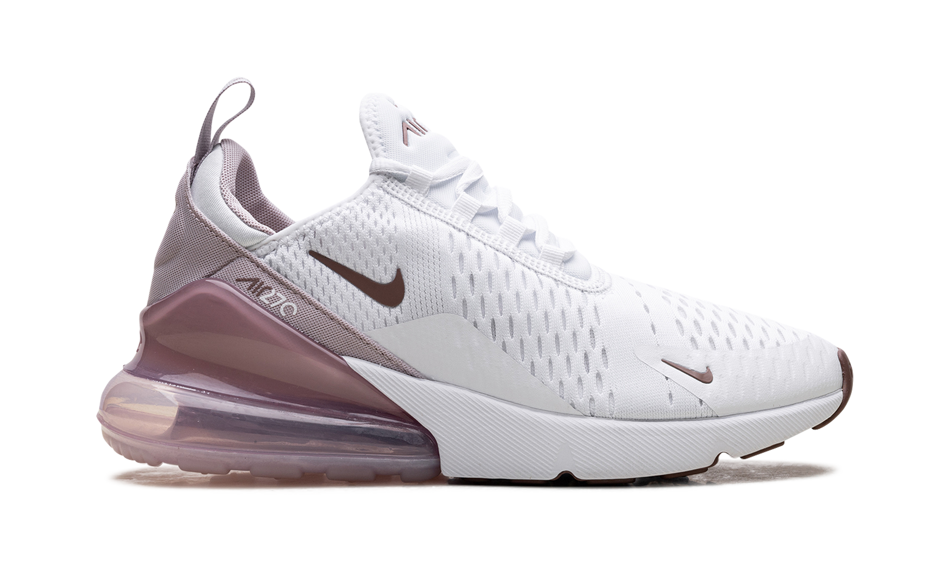 Air Max 270 Wmns "white Smokey Mauve Black Platinum Violet" - 6