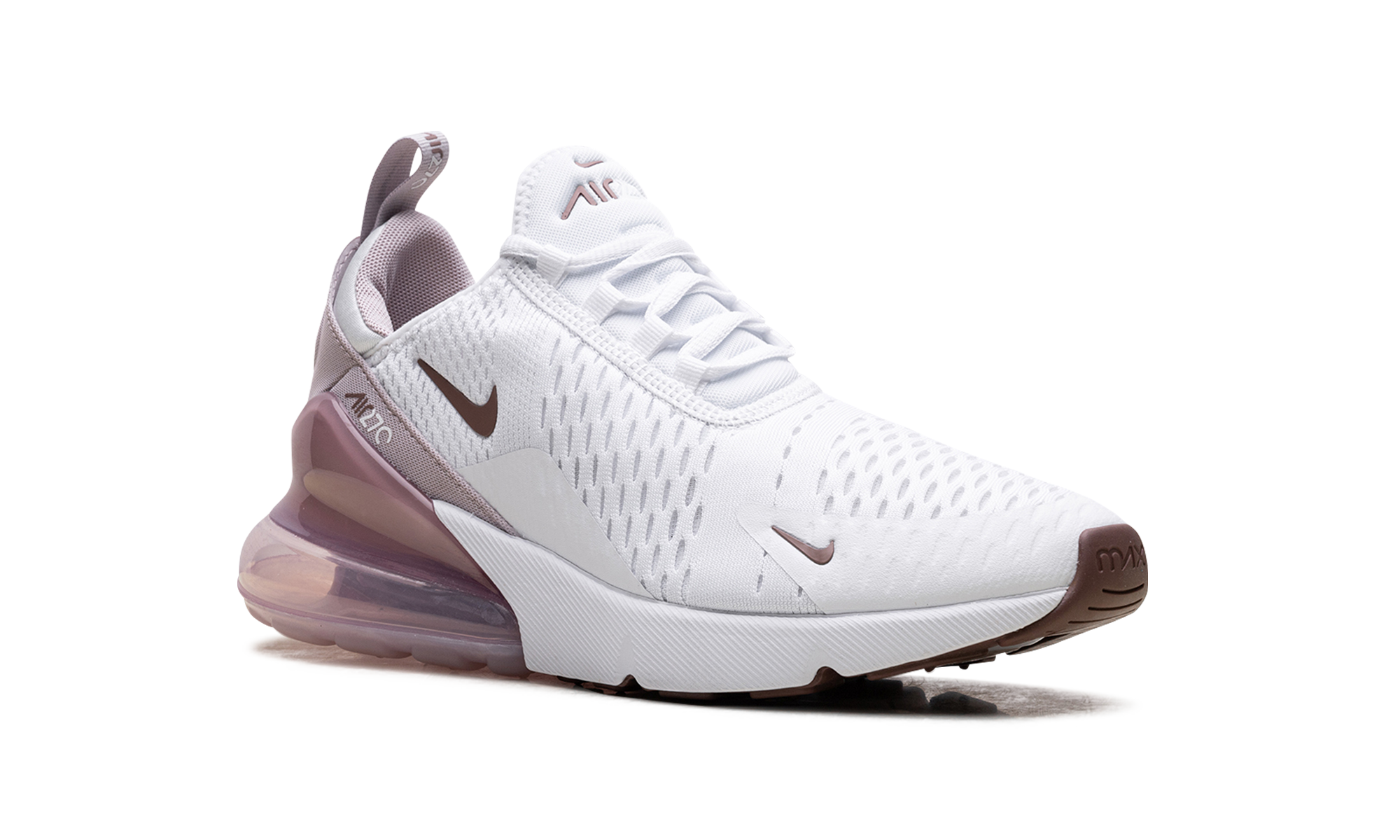 Air Max 270 Wmns "white Smokey Mauve Black Platinum Violet" - 7